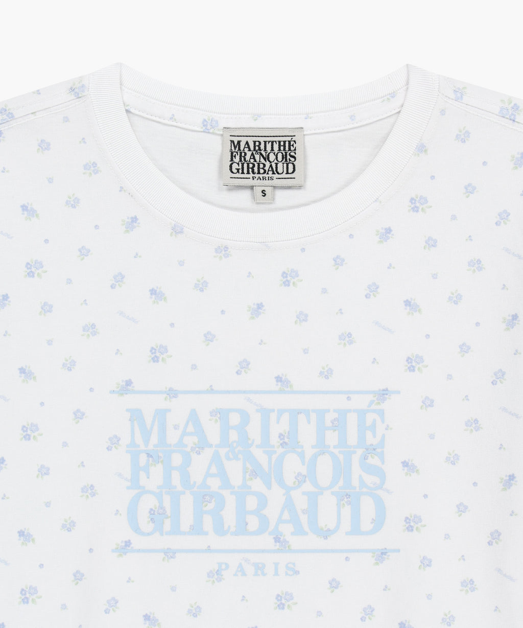 Marithe & Francois Girbaud - [Pre-order – Ships 23 Jun] Classic Logo Tee (Flower) product image 8 | TRAB K-Fashion Australia