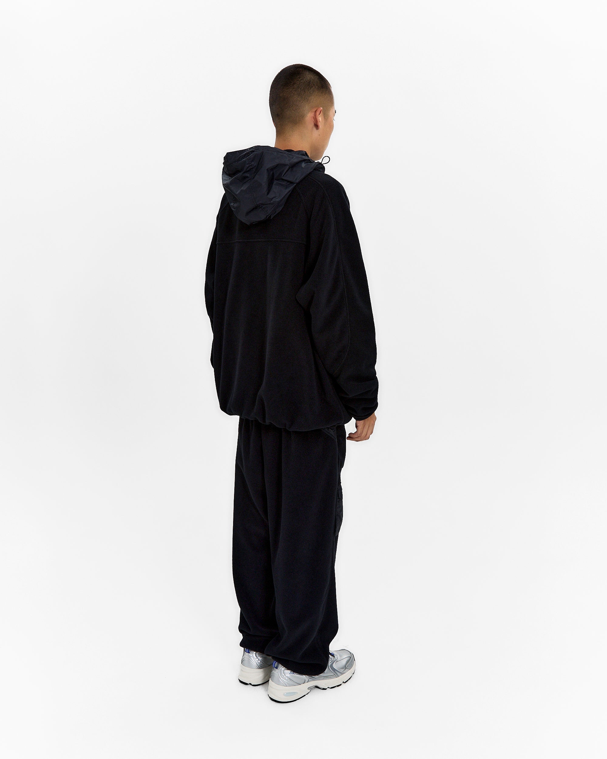 yeseyesee - Y.E.S Fleece Full Zip Jacket (Black) product image 13 | TRAB K-Fashion Australia