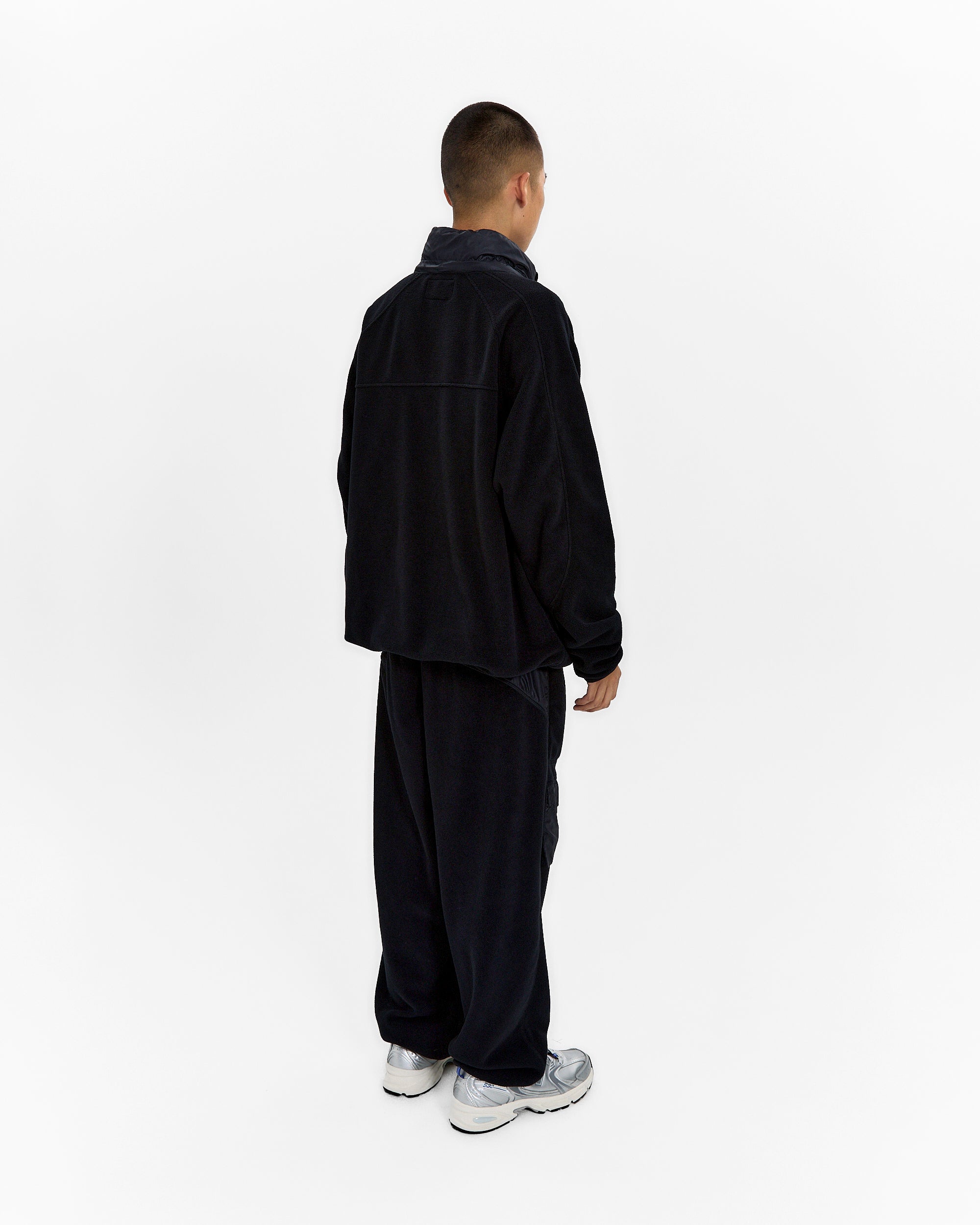 yeseyesee - Y.E.S Fleece Full Zip Jacket (Black) product image 16 | TRAB K-Fashion Australia