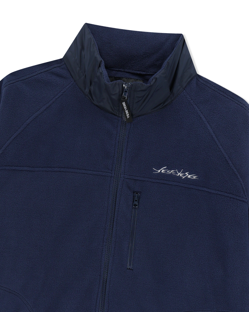 yeseyesee - Y.E.S Fleece Full Zip Jacket (Navy) product image 8 | TRAB K-Fashion Australia