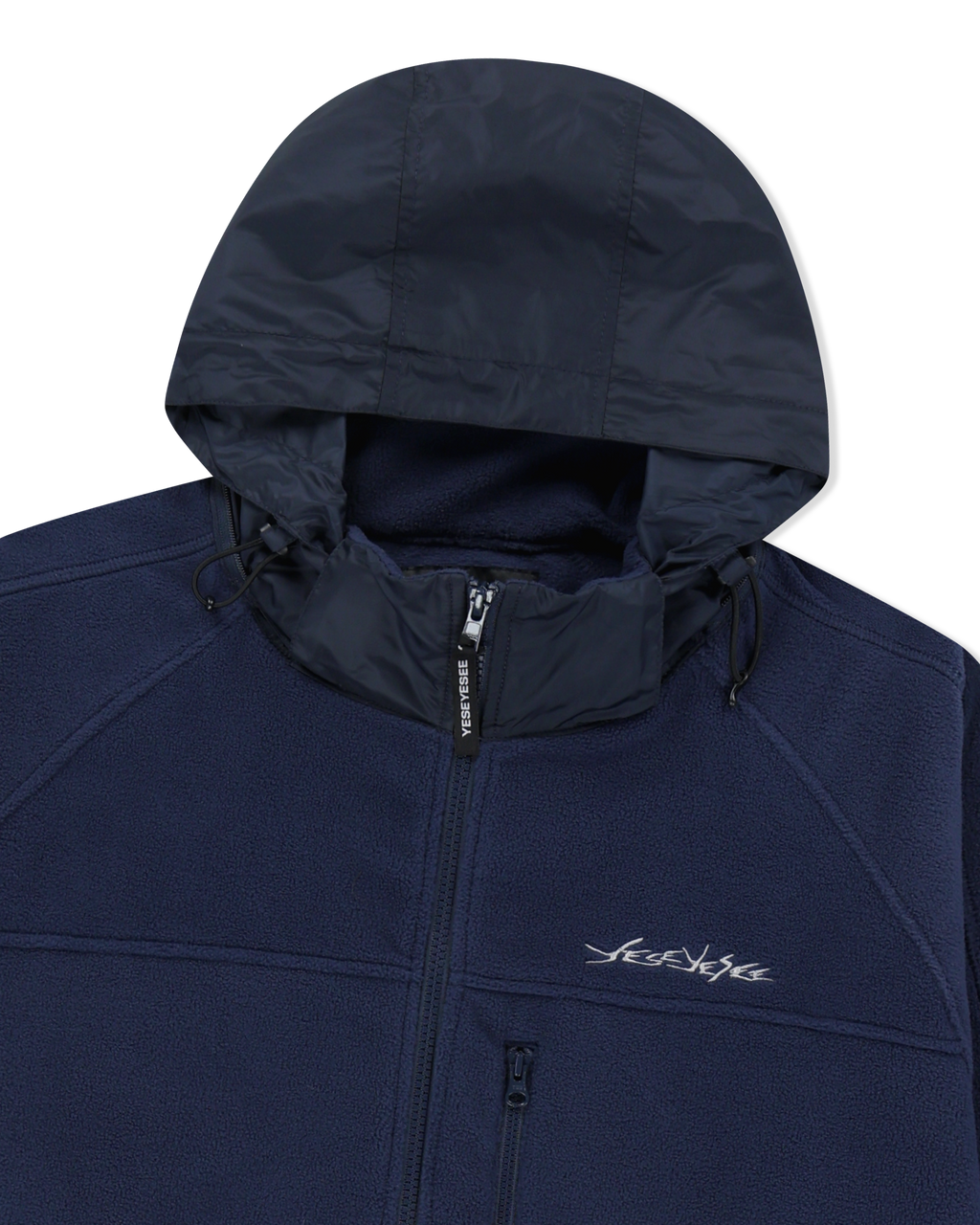 yeseyesee - Y.E.S Fleece Full Zip Jacket (Navy) product image 9 | TRAB K-Fashion Australia
