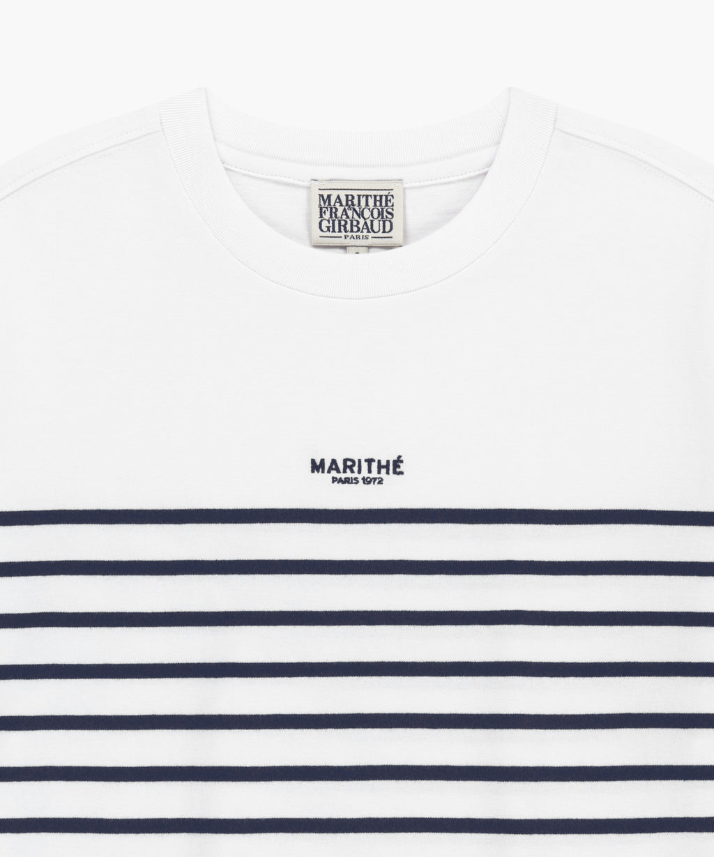 Marithe & Francois Girbaud - Block Stripe Tee (Navy) product image 8 | TRAB K-Fashion Australia