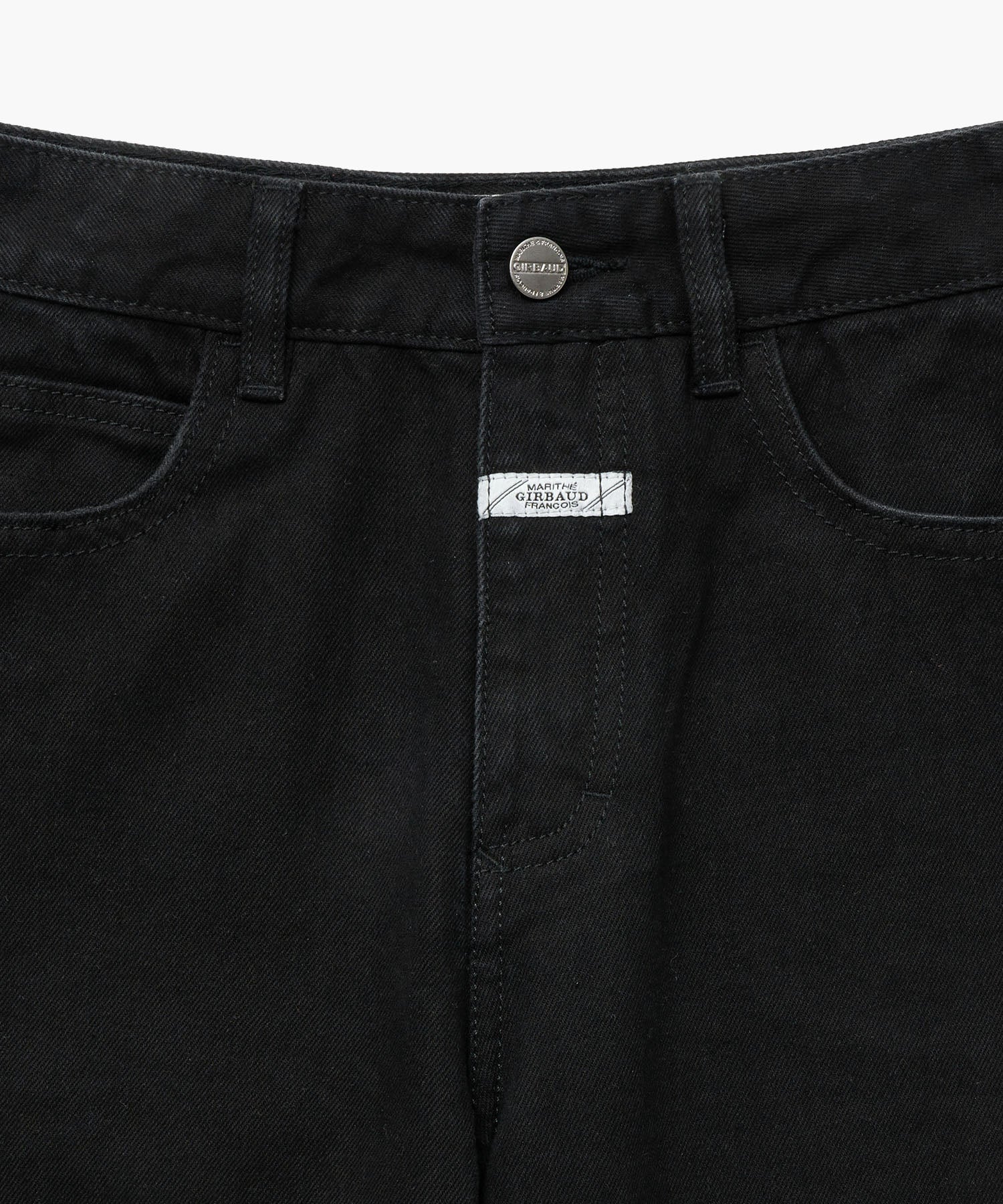 Marithe & Francois Girbaud - High Straight Denim Pants (Black) product image 8 | TRAB K-Fashion Australia