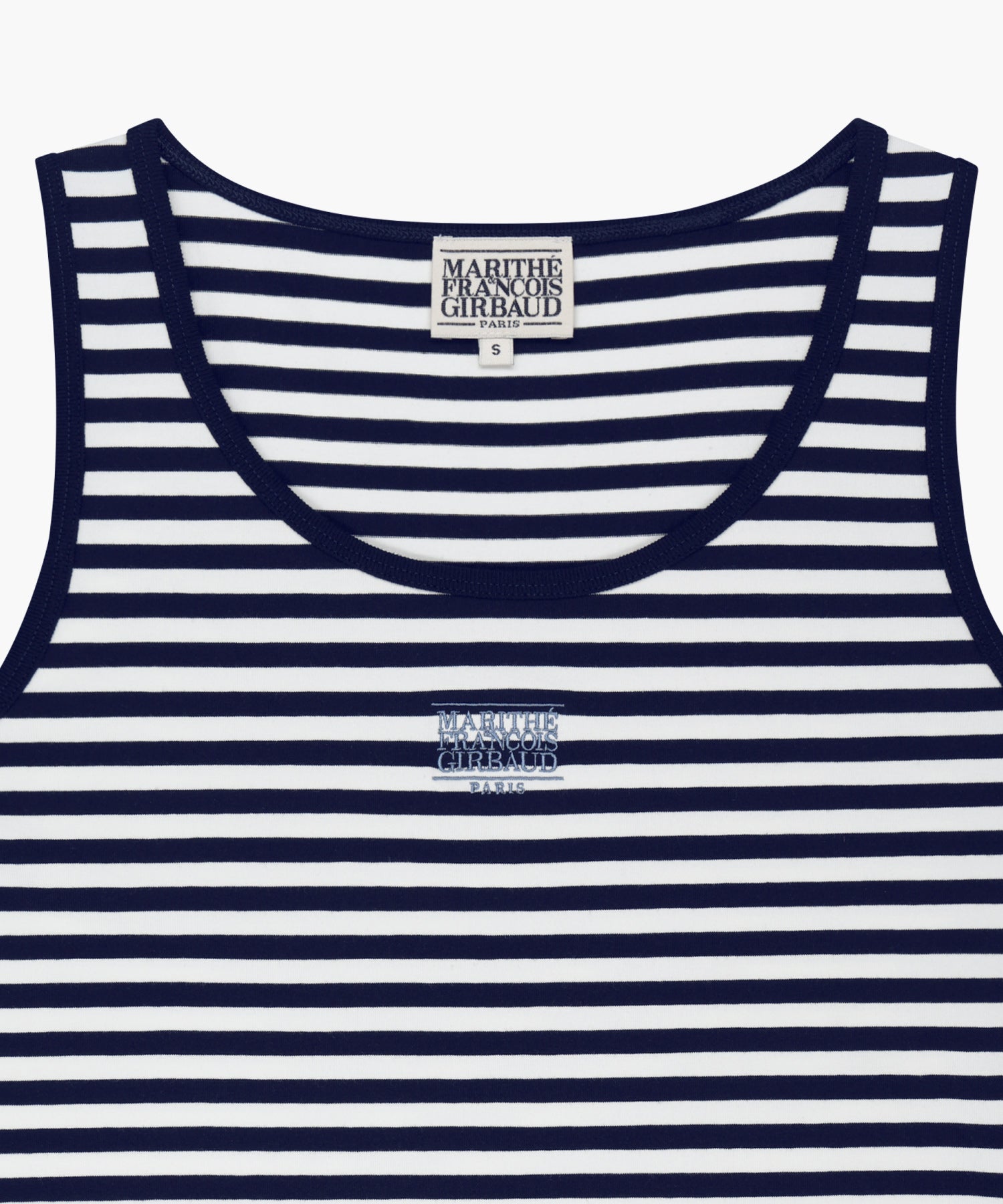Marithe & Francois Girbaud - Small Classic Logo Sleeveless (Dark Navy) product image 8 | TRAB K-Fashion Australia
