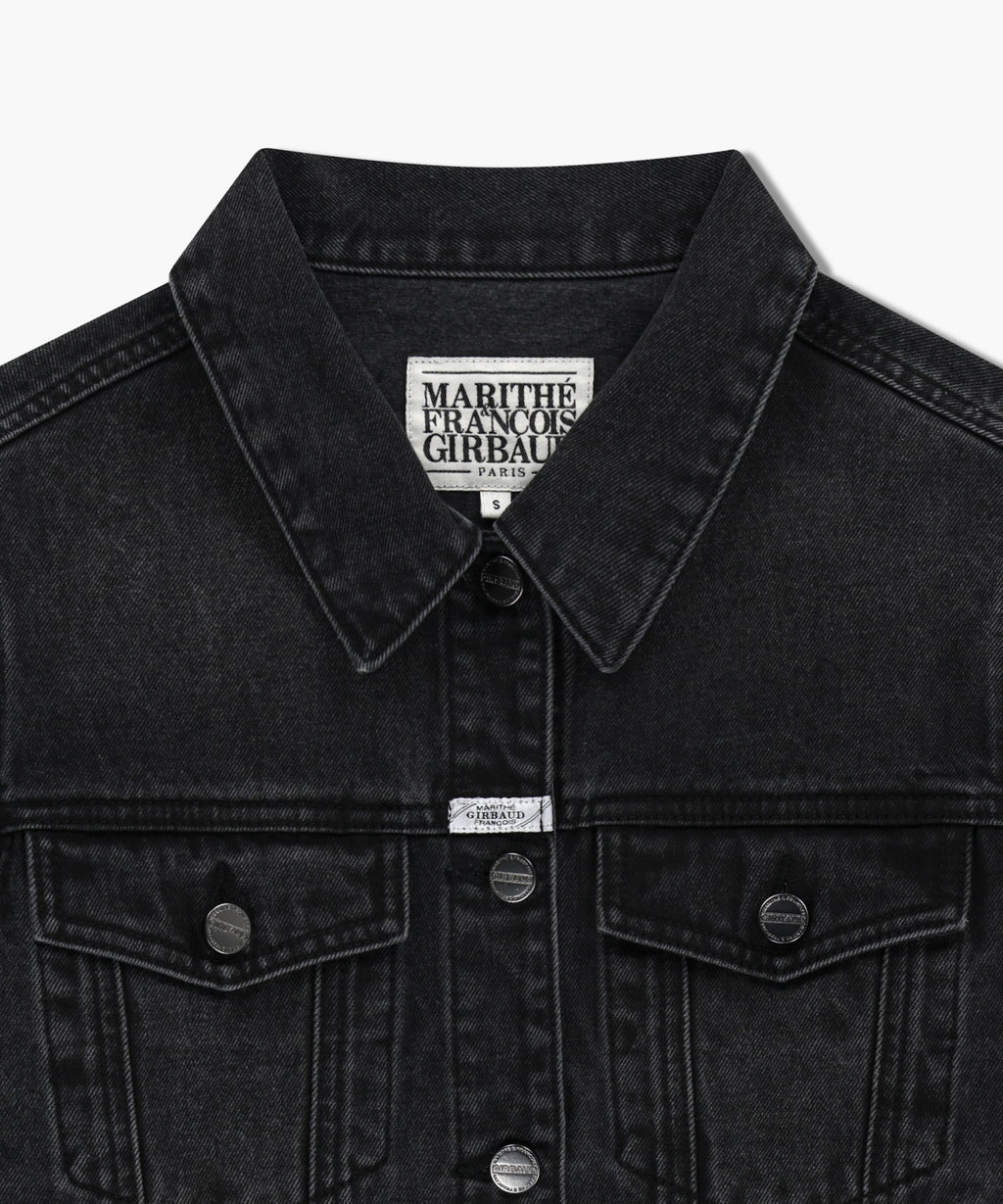 Marithe & Francois Girbaud - Denim Trucker Jacket (Black) product image 8 | TRAB K-Fashion Australia