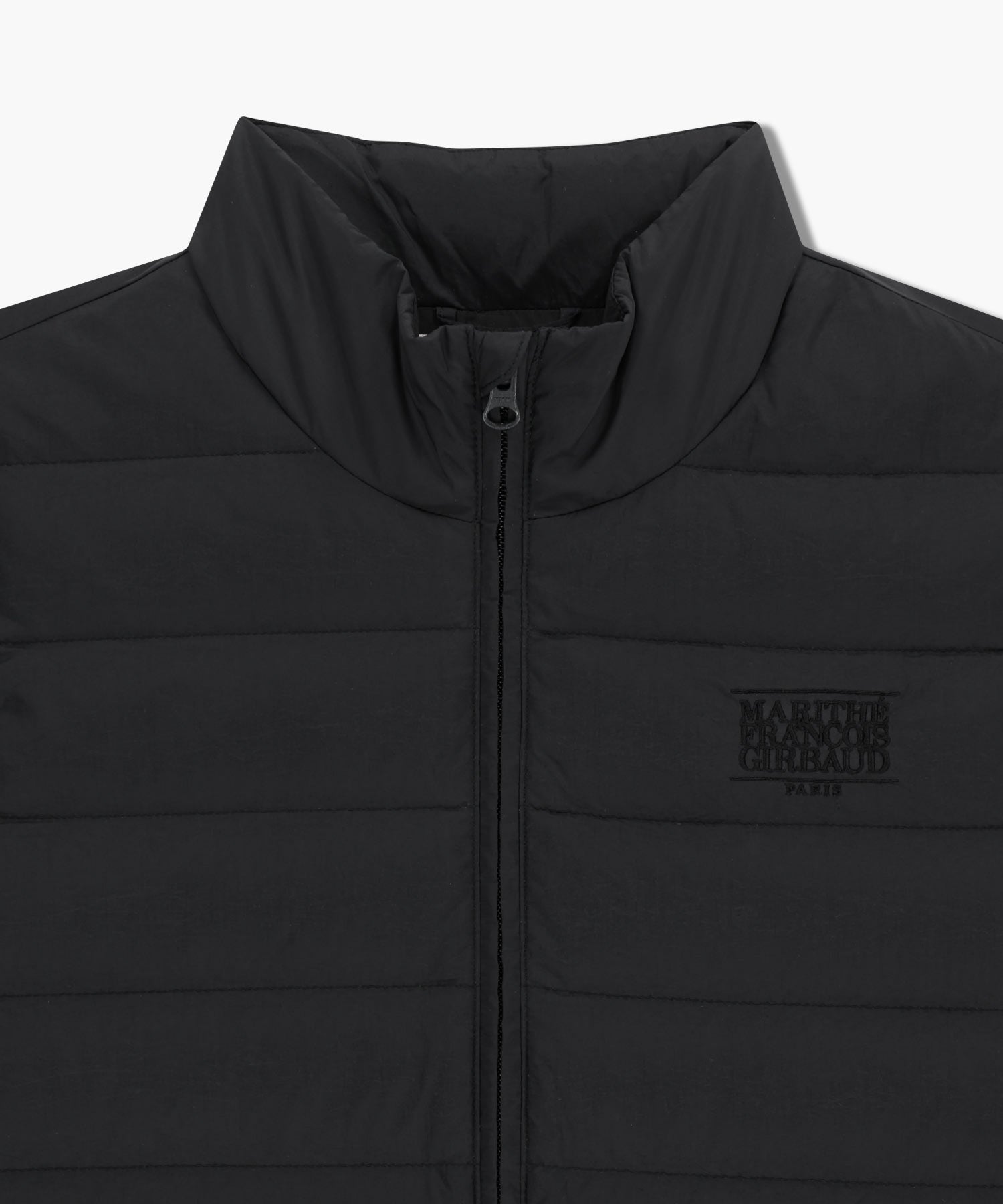 Marithe & Francois Girbaud - Classic Logo Light Down Vest (Black) product image 8 | TRAB K-Fashion Australia