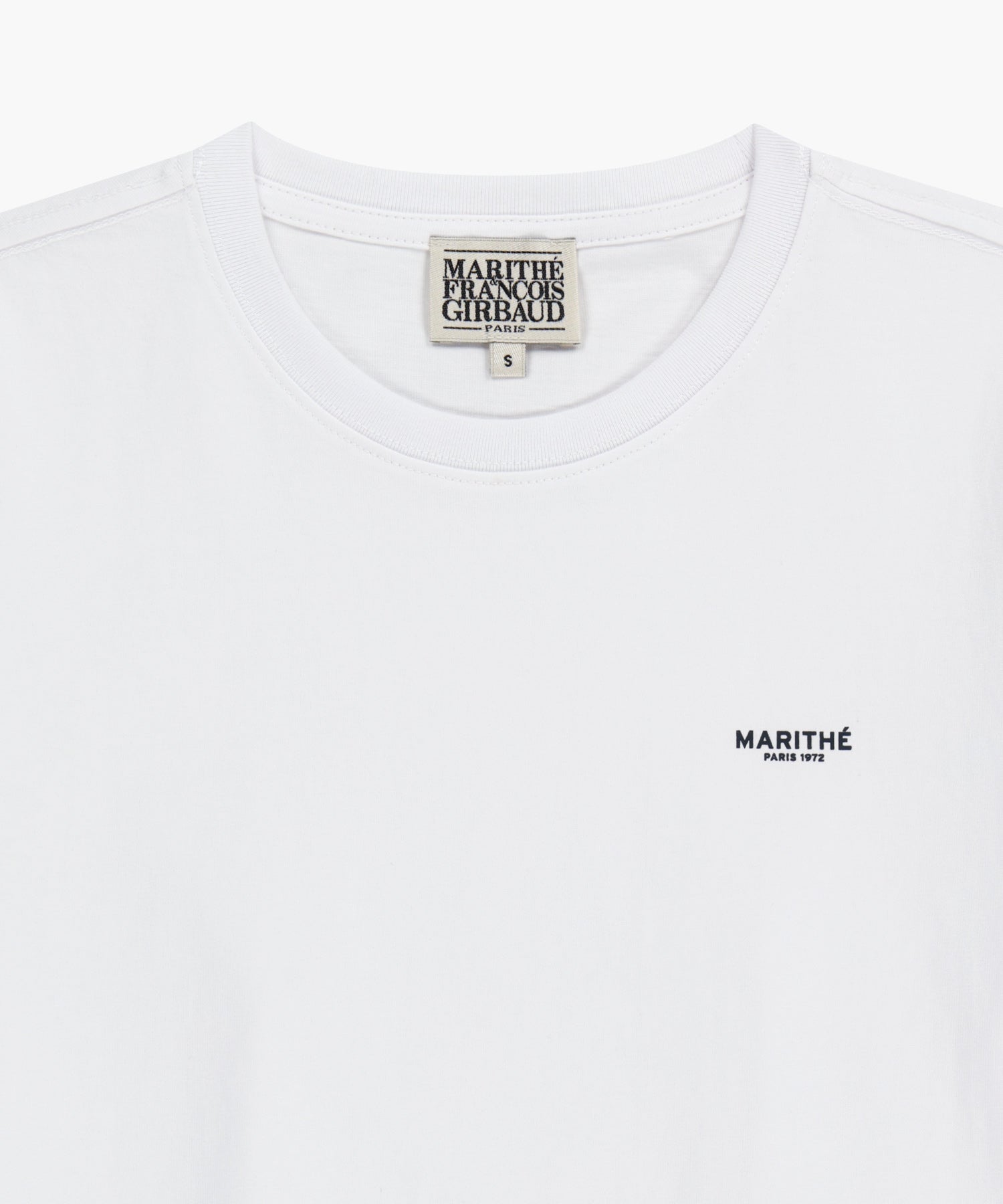 Marithe & Francois Girbaud - Small Regular Logo Tee (White) product image 8 | TRAB K-Fashion Australia