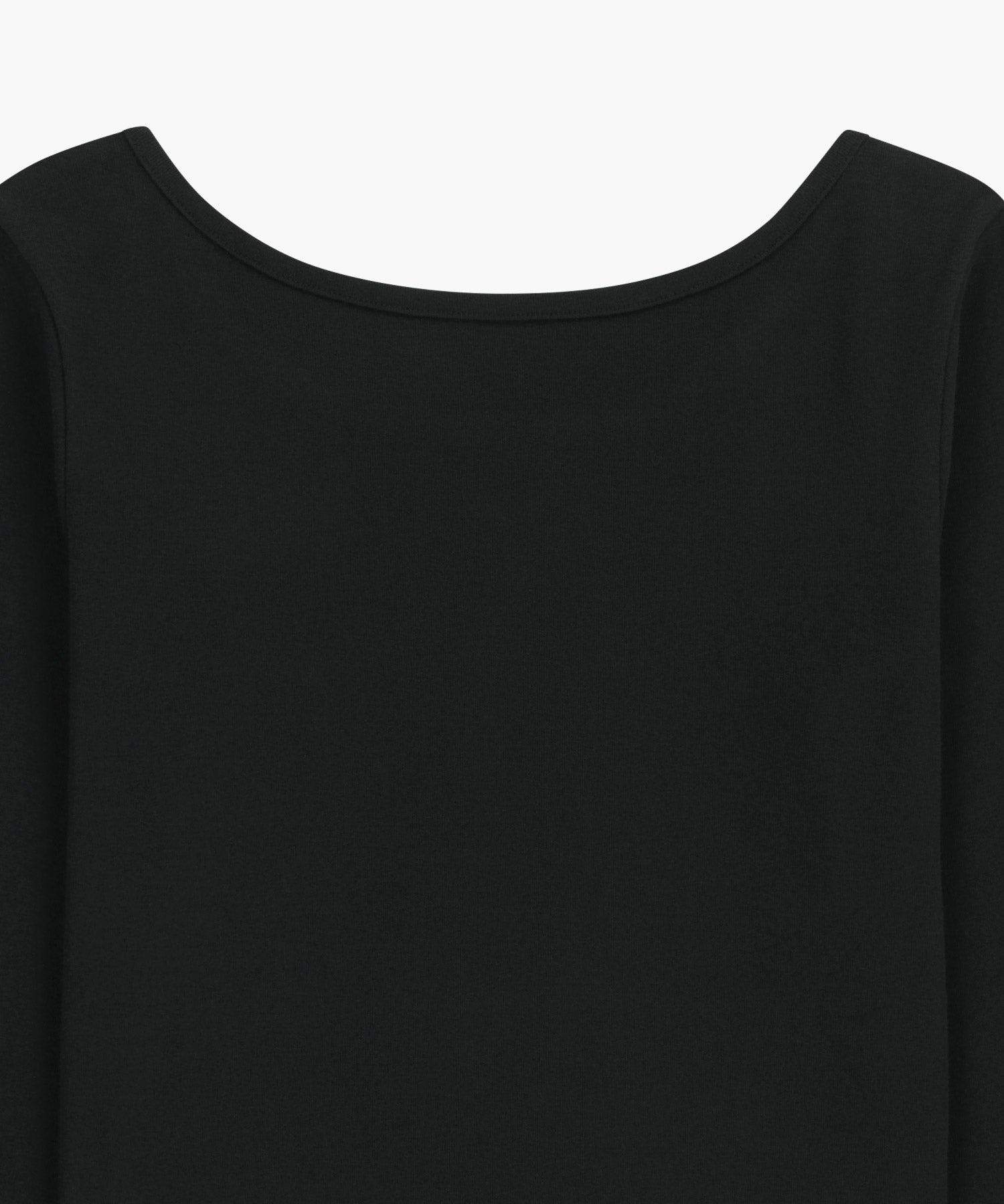 Marithe & Francois Girbaud - Basic Scoop Back Long Sleeve (Black) product image 8 | TRAB K-Fashion Australia