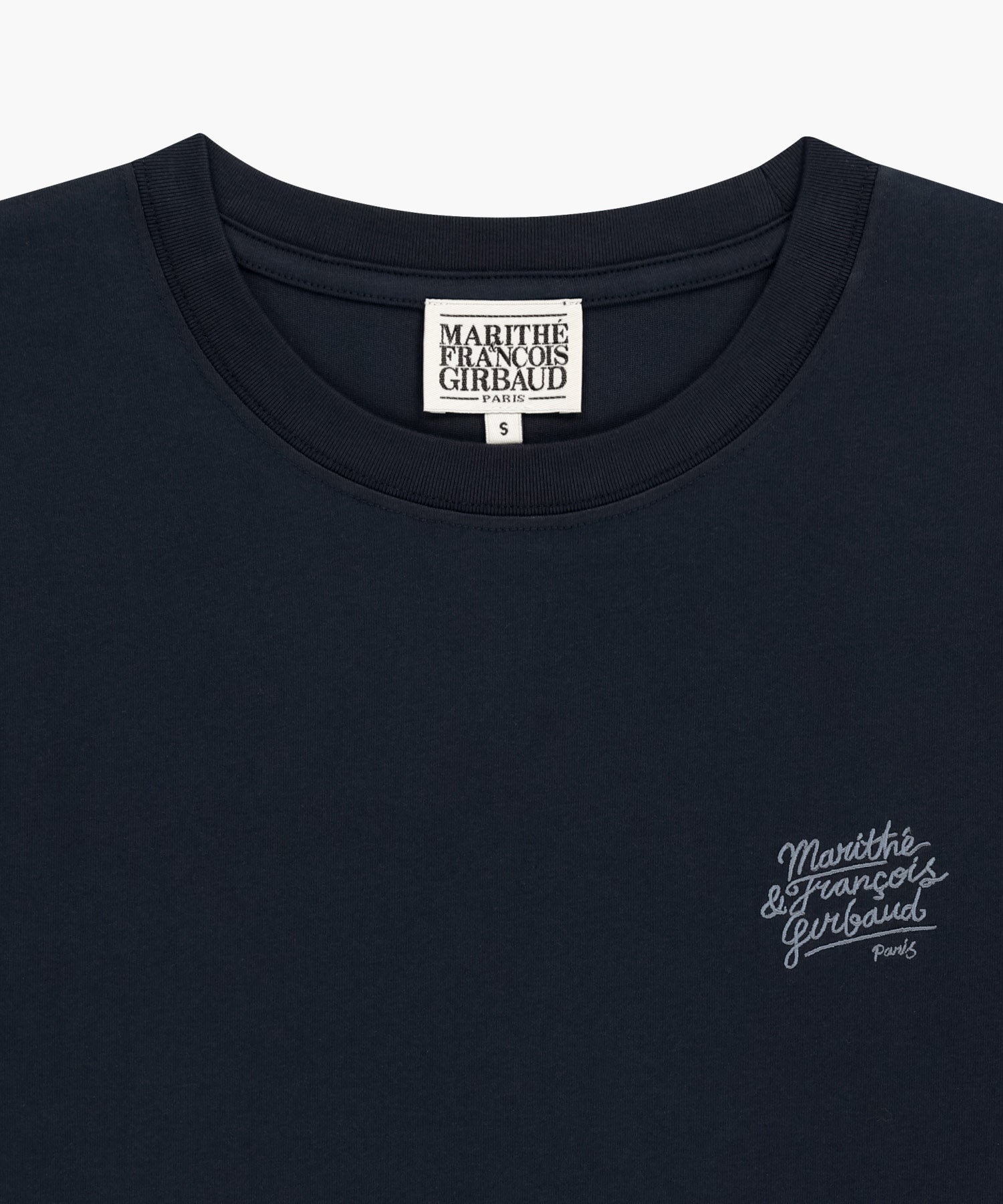 Marithe & Francois Girbaud - Back Drawing Logo Long Sleeve Tee (Navy) product image 8 | TRAB K-Fashion Australia