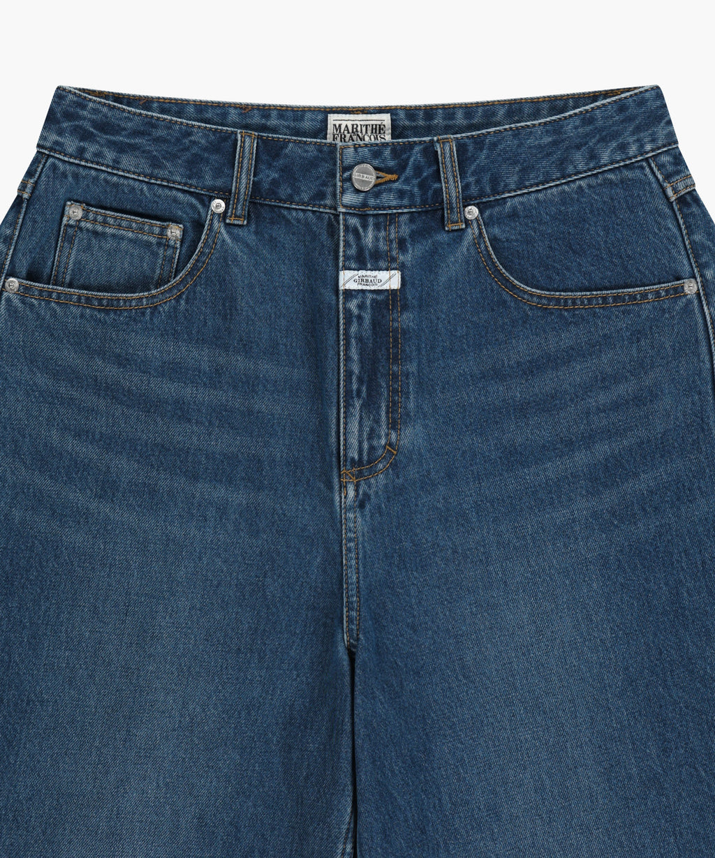 Marithe & Francois Girbaud - Bermuda Denim Pants (Blue) product image 8 | TRAB K-Fashion Australia