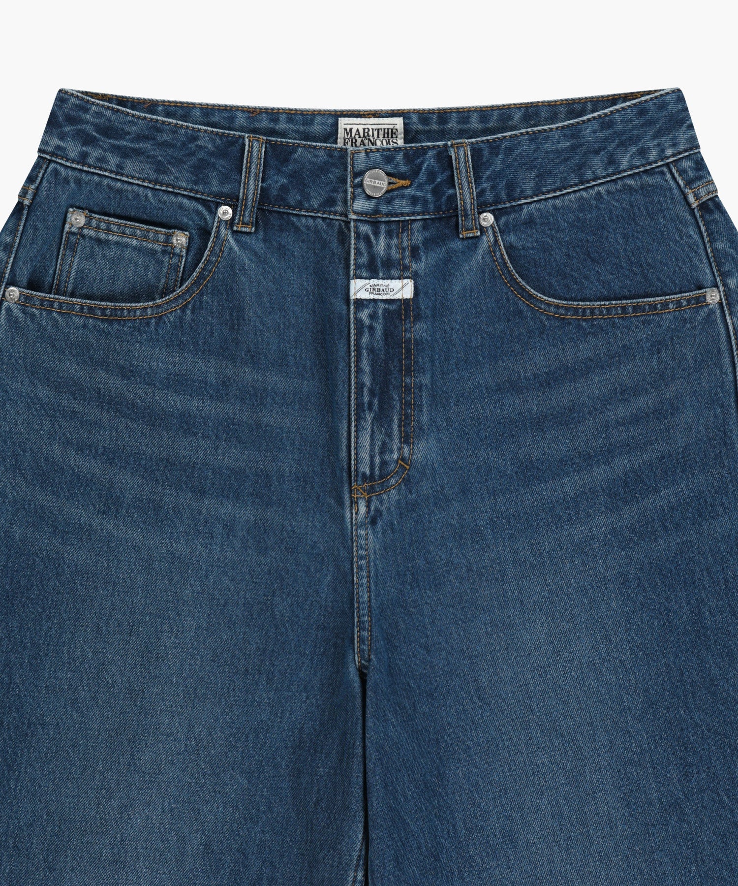 Marithe & Francois Girbaud - Bermuda Denim Pants (Blue) product image 8 | TRAB K-Fashion Australia