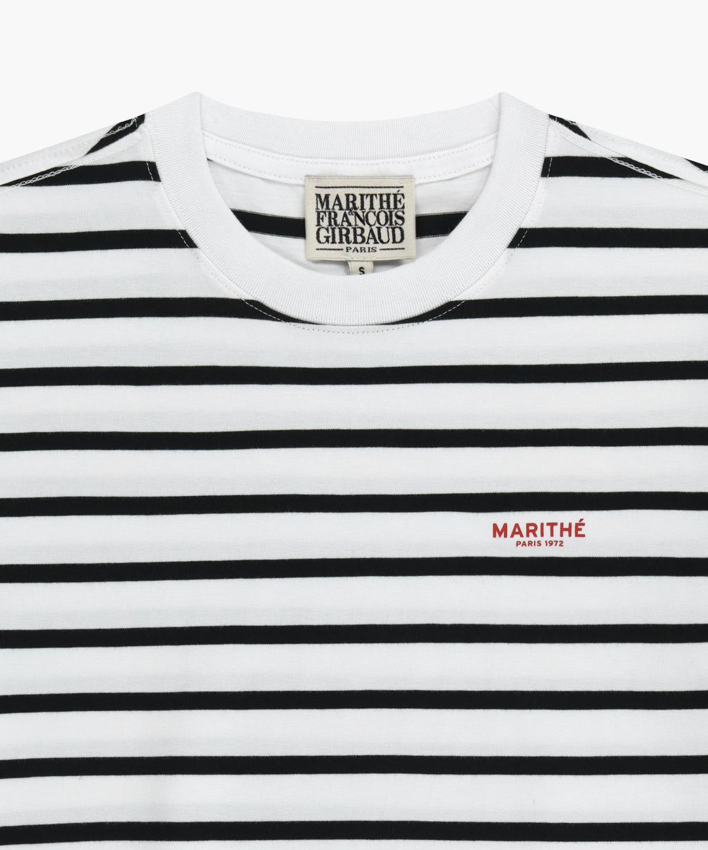 Marithe & Francois Girbaud - Small Regular Logo Tee (Stripe) product image 8 | TRAB K-Fashion Australia