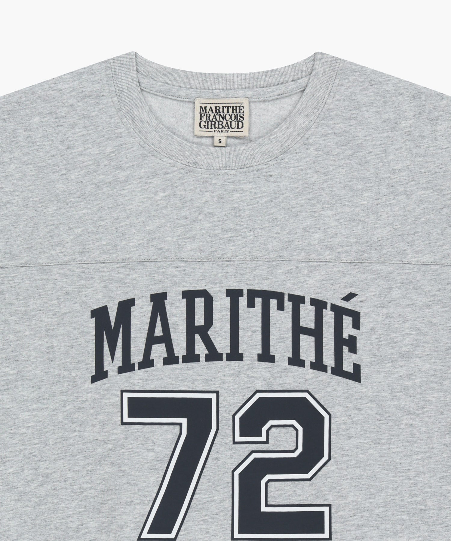 Marithe & Francois Girbaud - Aerocool Football Oversized Tee (Heather Gray) product image 8 | TRAB K-Fashion Australia