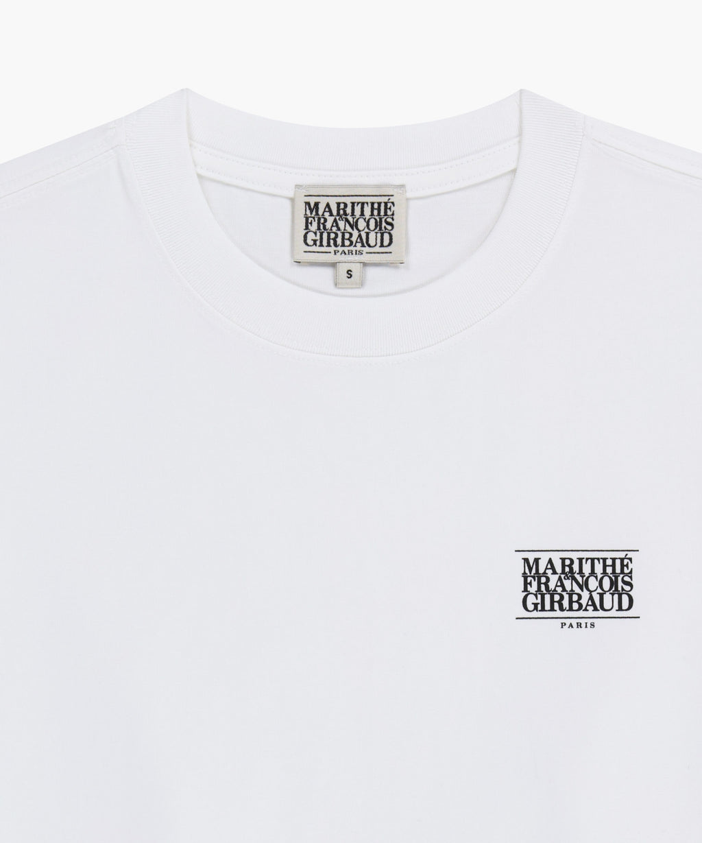 Marithe & Francois Girbaud - Aerocool Small Classic Logo Tee (White) product image 8 | TRAB K-Fashion Australia