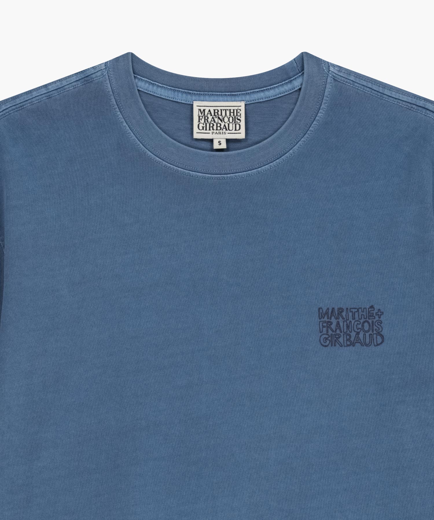 Marithe & Francois Girbaud - Drawing Logo Dyeing Tee (Blue) product image 8 | TRAB K-Fashion Australia