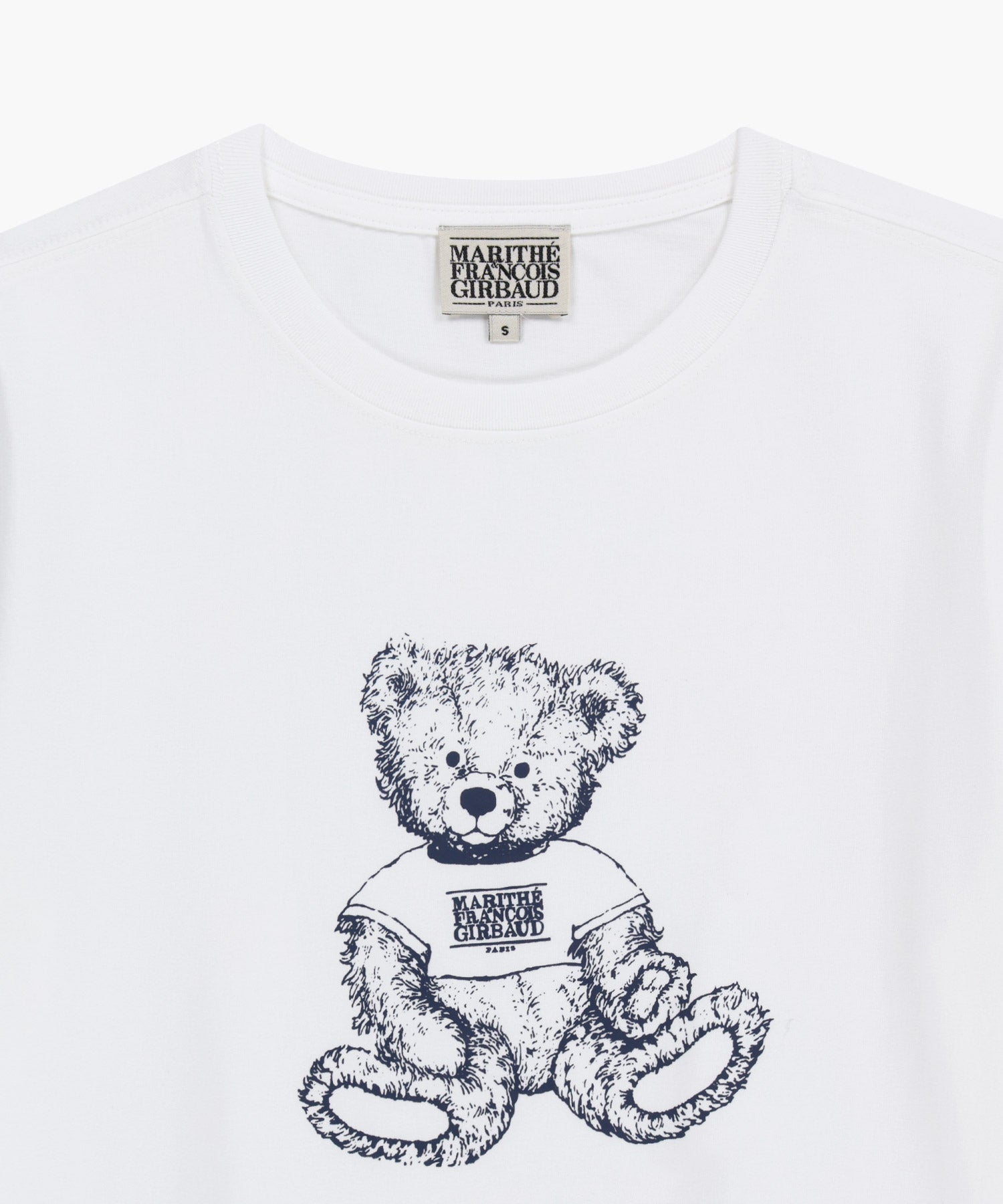 Marithe & Francois Girbaud - Doodle Bear Tee (White) product image 8 | TRAB K-Fashion Australia