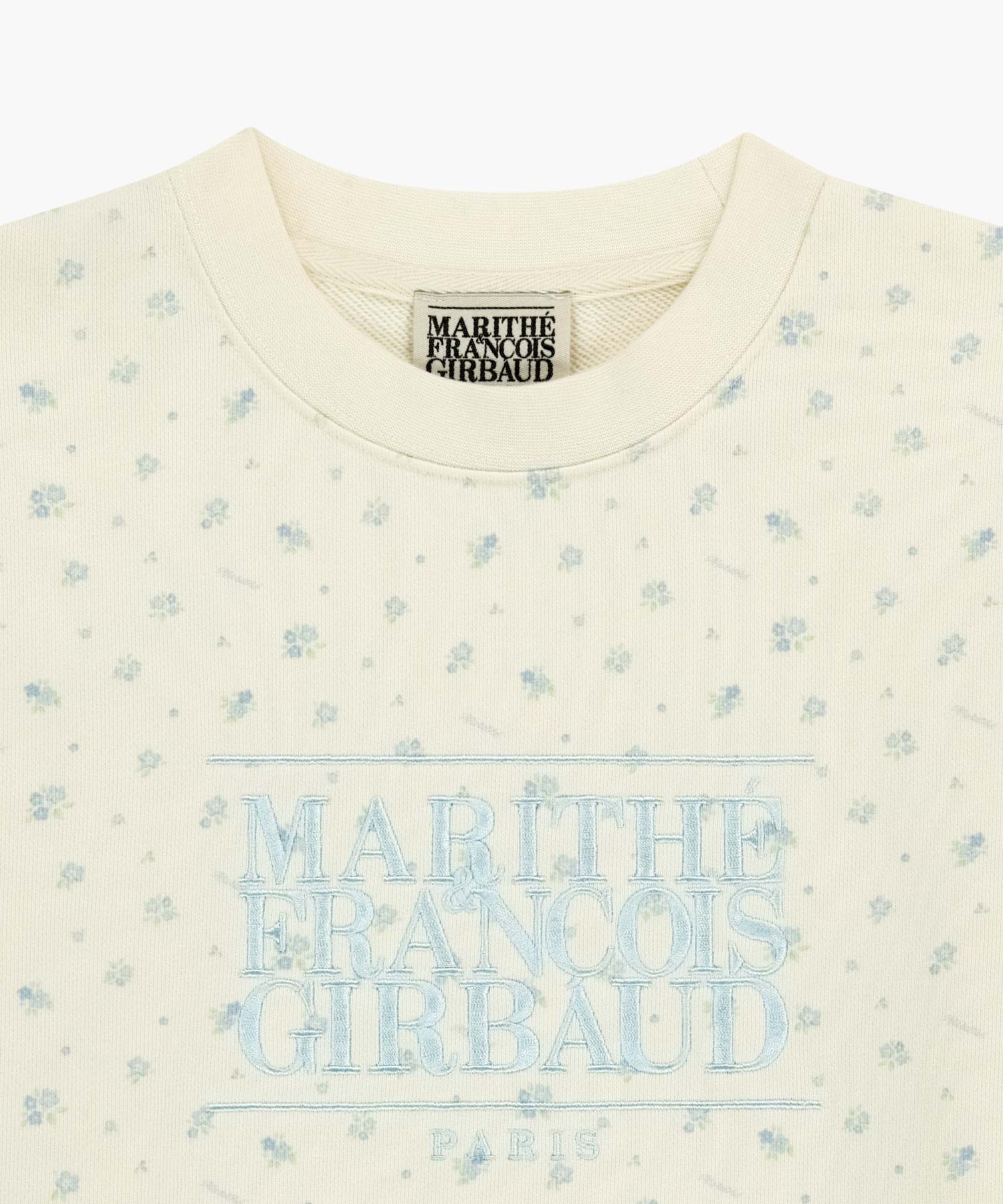Marithe & Francois Girbaud - Classic Logo Crop Sweatshirt (Flower) product image 8 | TRAB K-Fashion Australia
