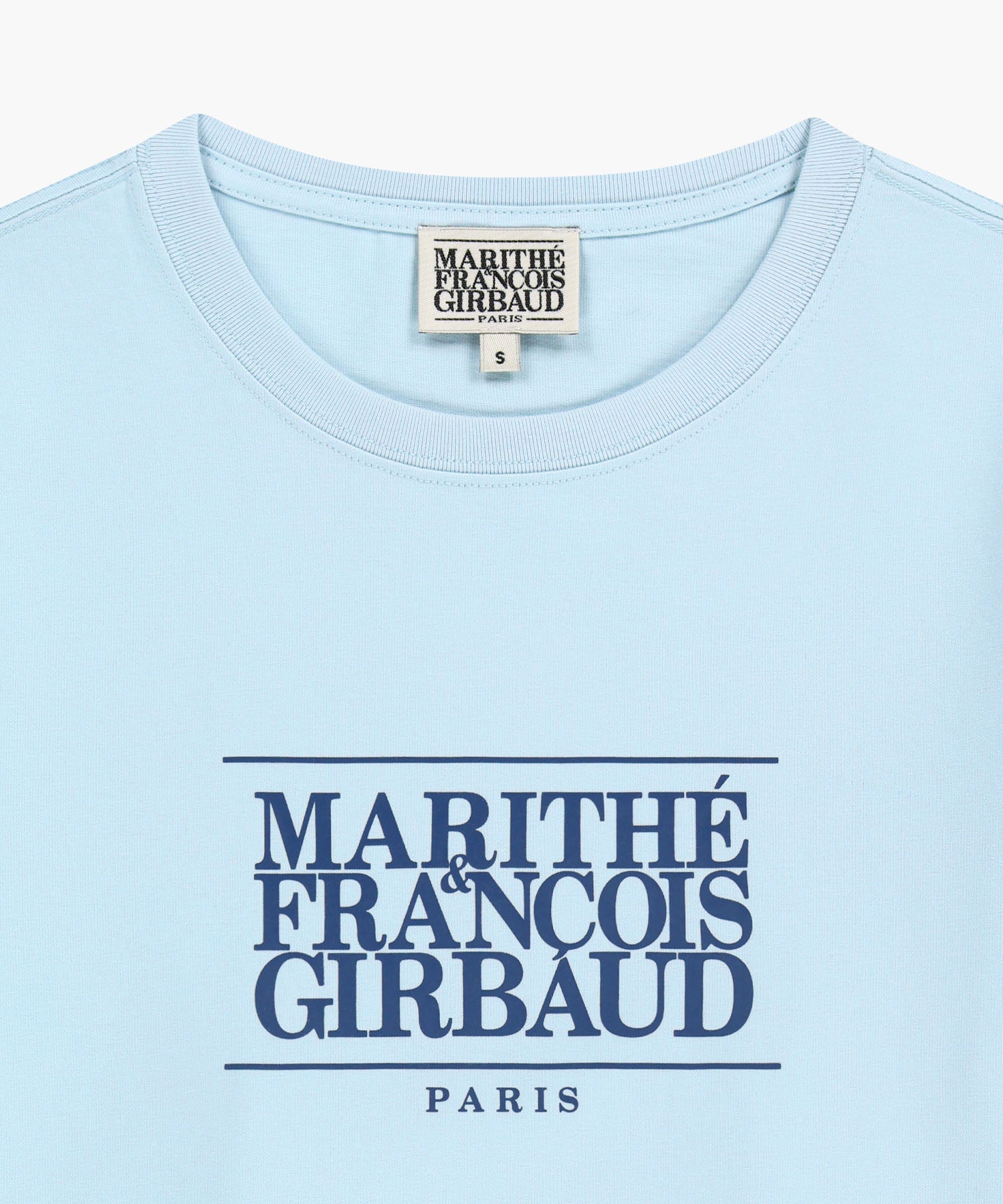Marithe & Francois Girbaud - Classic Logo Tee (Ice Blue) product image 8 | TRAB K-Fashion Australia