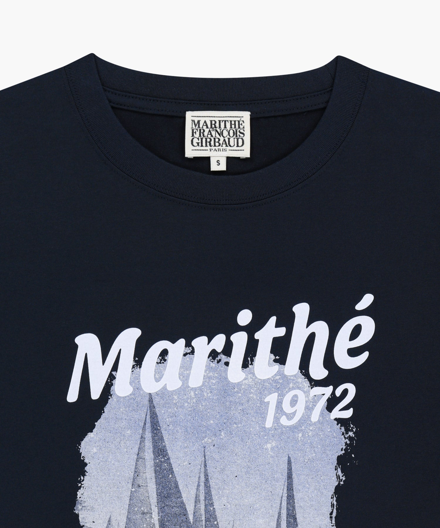 Marithe & Francois Girbaud - Aerocool Vacance Graphic Tee (Dark Navy) product image 8 | TRAB K-Fashion Australia