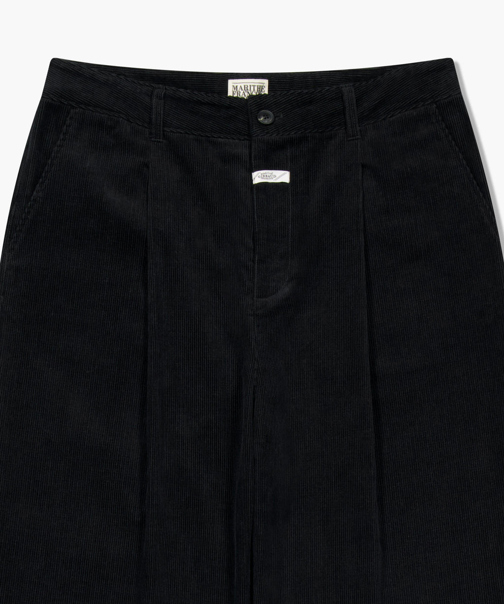Marithe & Francois Girbaud - Corduroy Pants (Black) product image 11 | TRAB K-Fashion Australia