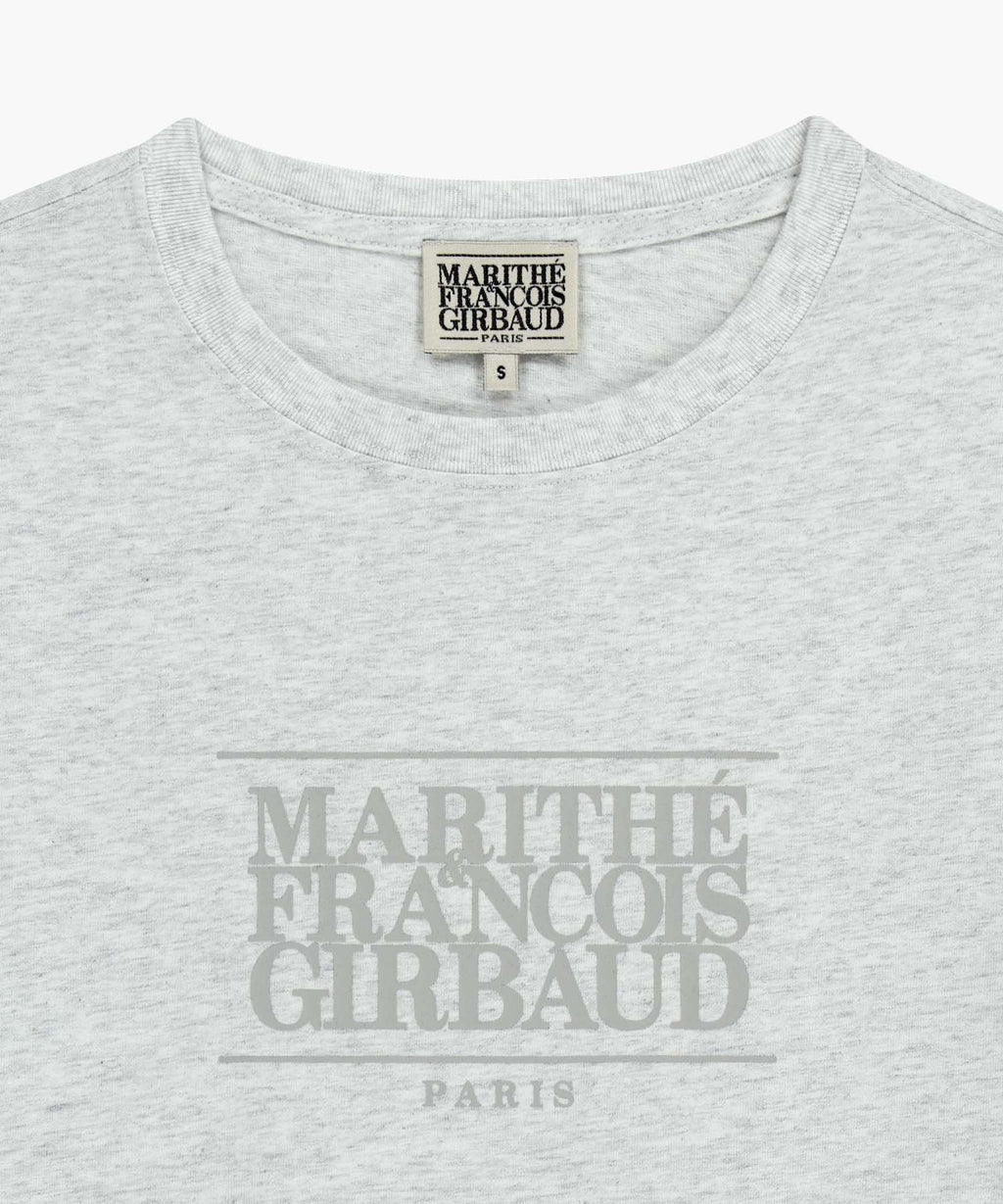 Marithe & Francois Girbaud - Classic Logo Tee (Light Heather Gray) product image 8 | TRAB K-Fashion Australia