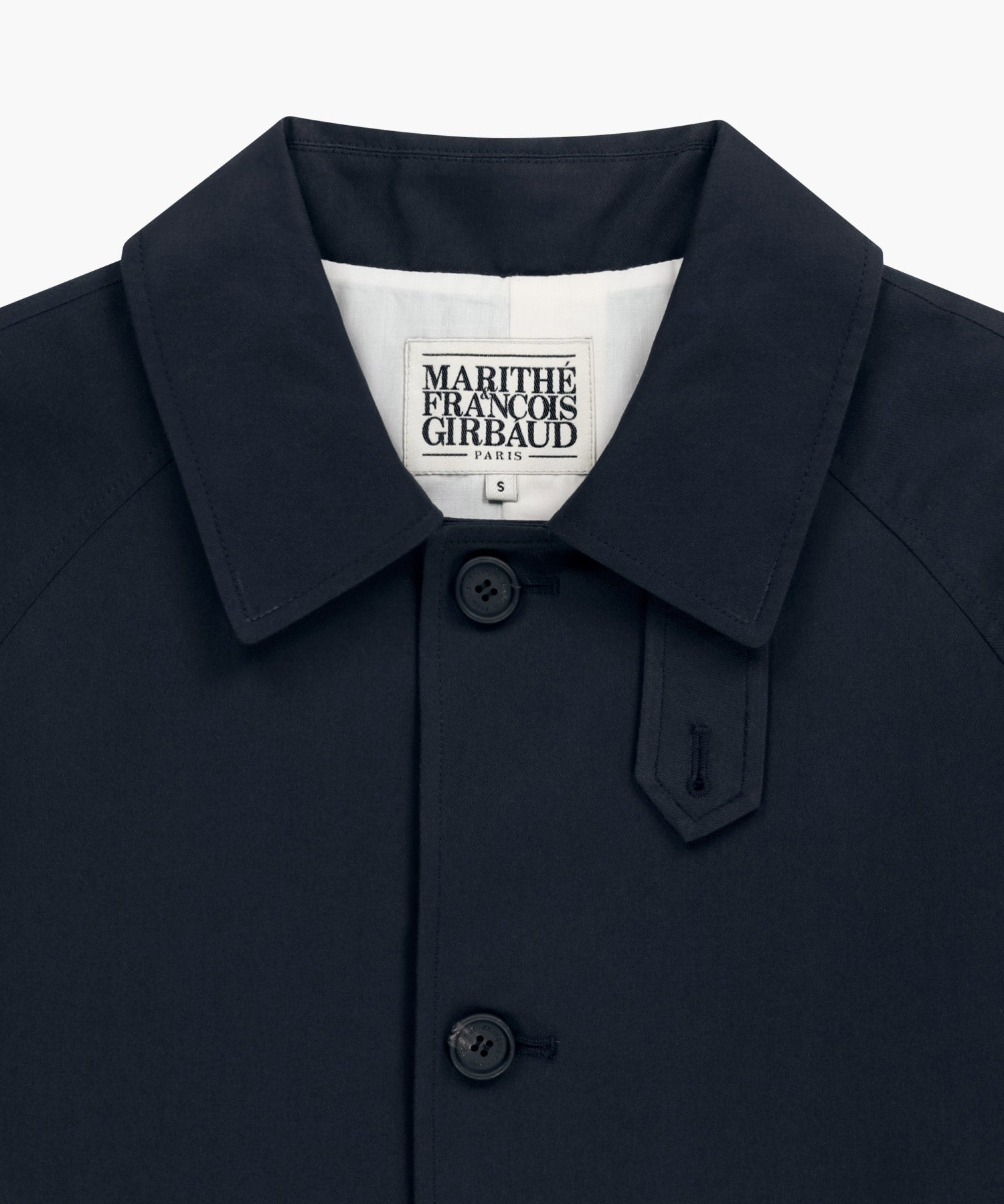 Marithe & Francois Girbaud - Raglan Half Trench Jacket (Navy) product image 7 | TRAB K-Fashion Australia