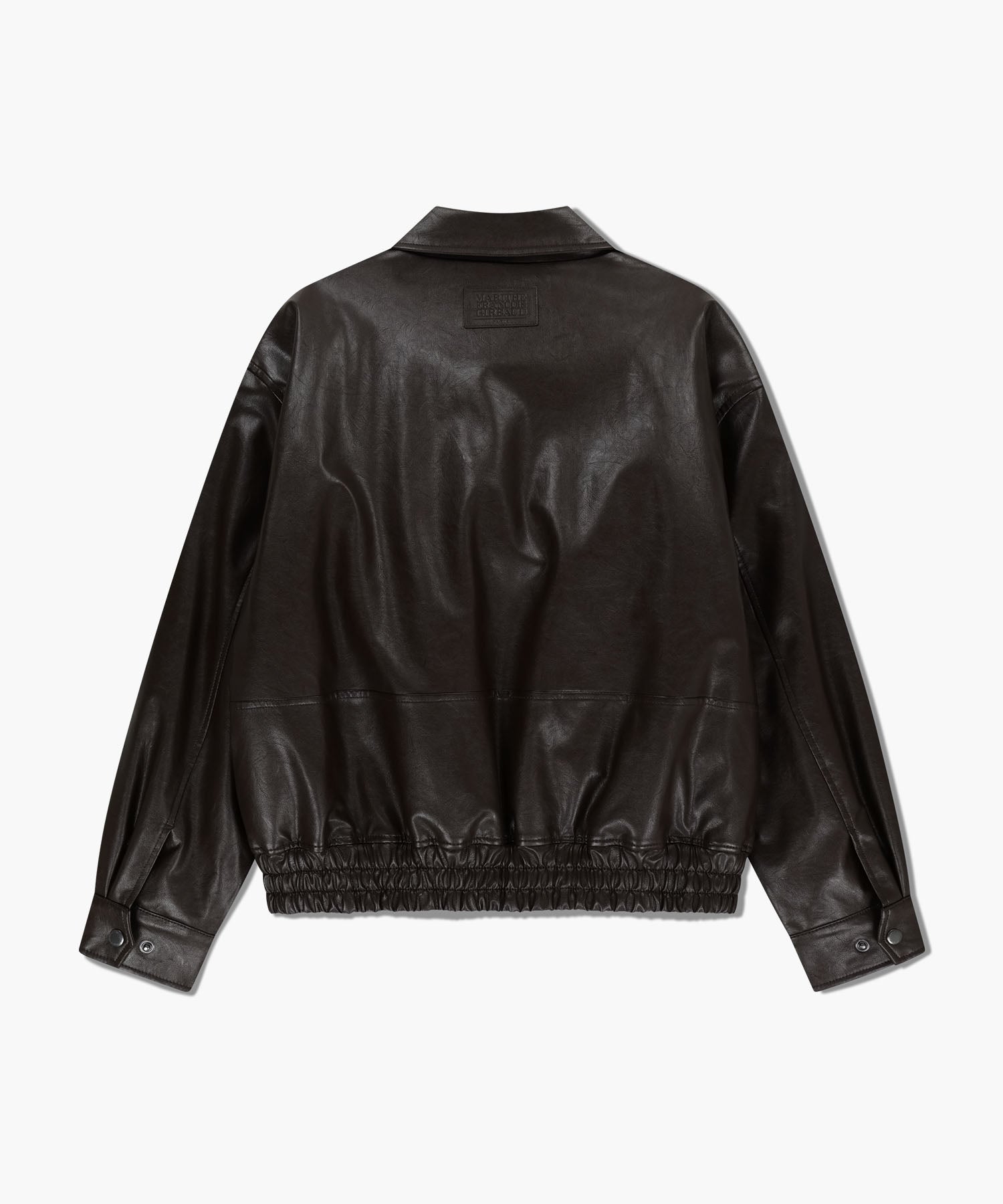 Marithe & Francois Girbaud - Faux Leather Padded Jacket (Brown) product image 10 | TRAB K-Fashion Australia