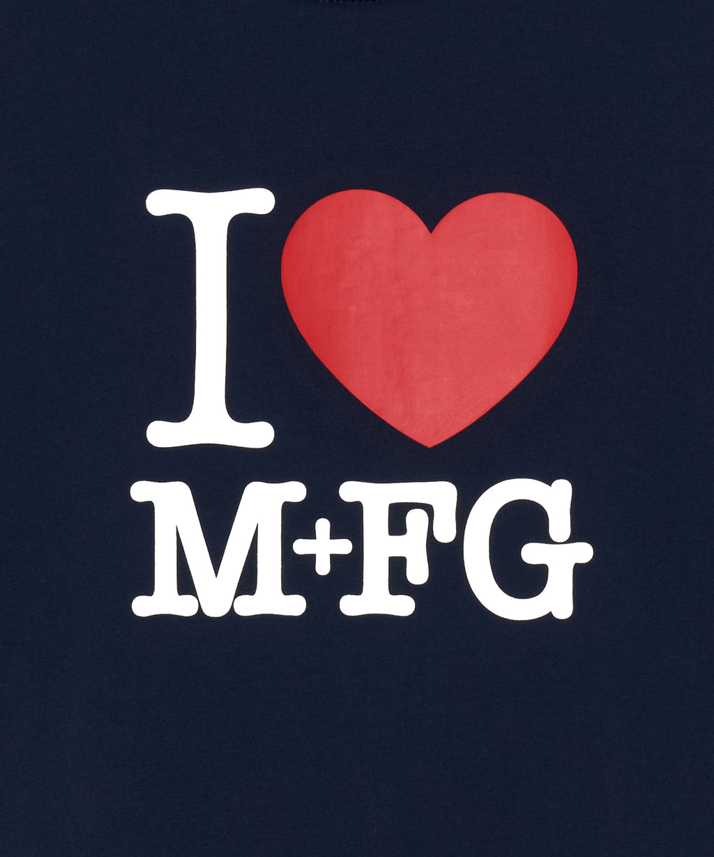 Marithe & Francois Girbaud - I Love Mfg Tee (Navy) product image 12 | TRAB K-Fashion Australia