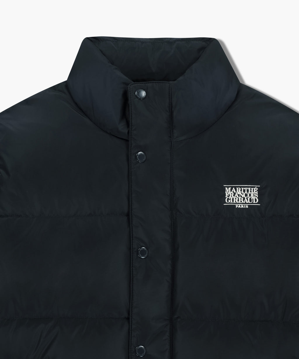 Marithe & Francois Girbaud - Classic Logo Down Jacket (Navy) product image 8 | TRAB K-Fashion Australia