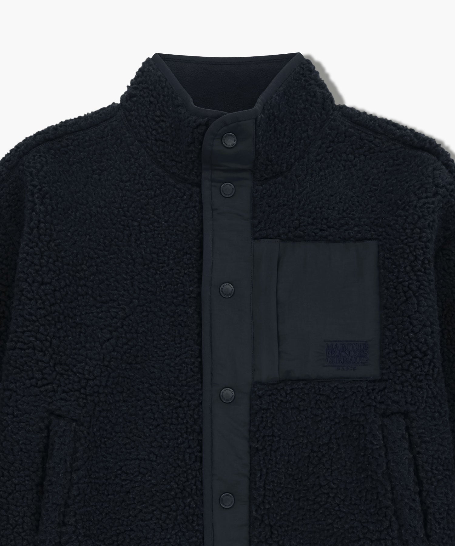 Marithe & Francois Girbaud - Marithe Sport W Fleece Crop Jacket (Navy) product image 8 | TRAB K-Fashion Australia