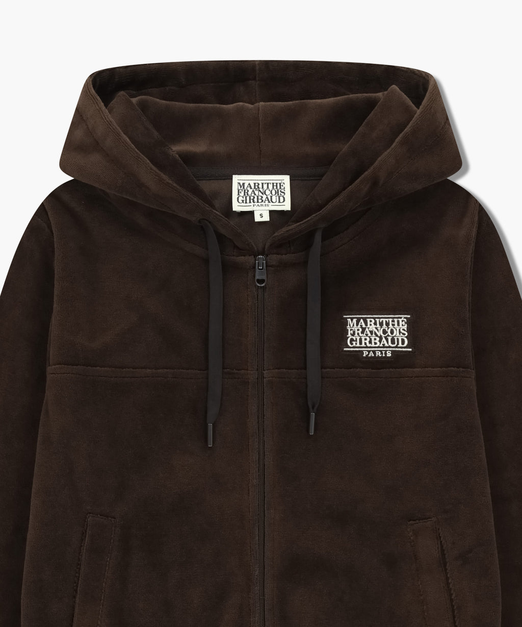 Marithe & Francois Girbaud - Marithe Sport W Velvet Jacket (Brown) product image 8 | TRAB K-Fashion Australia