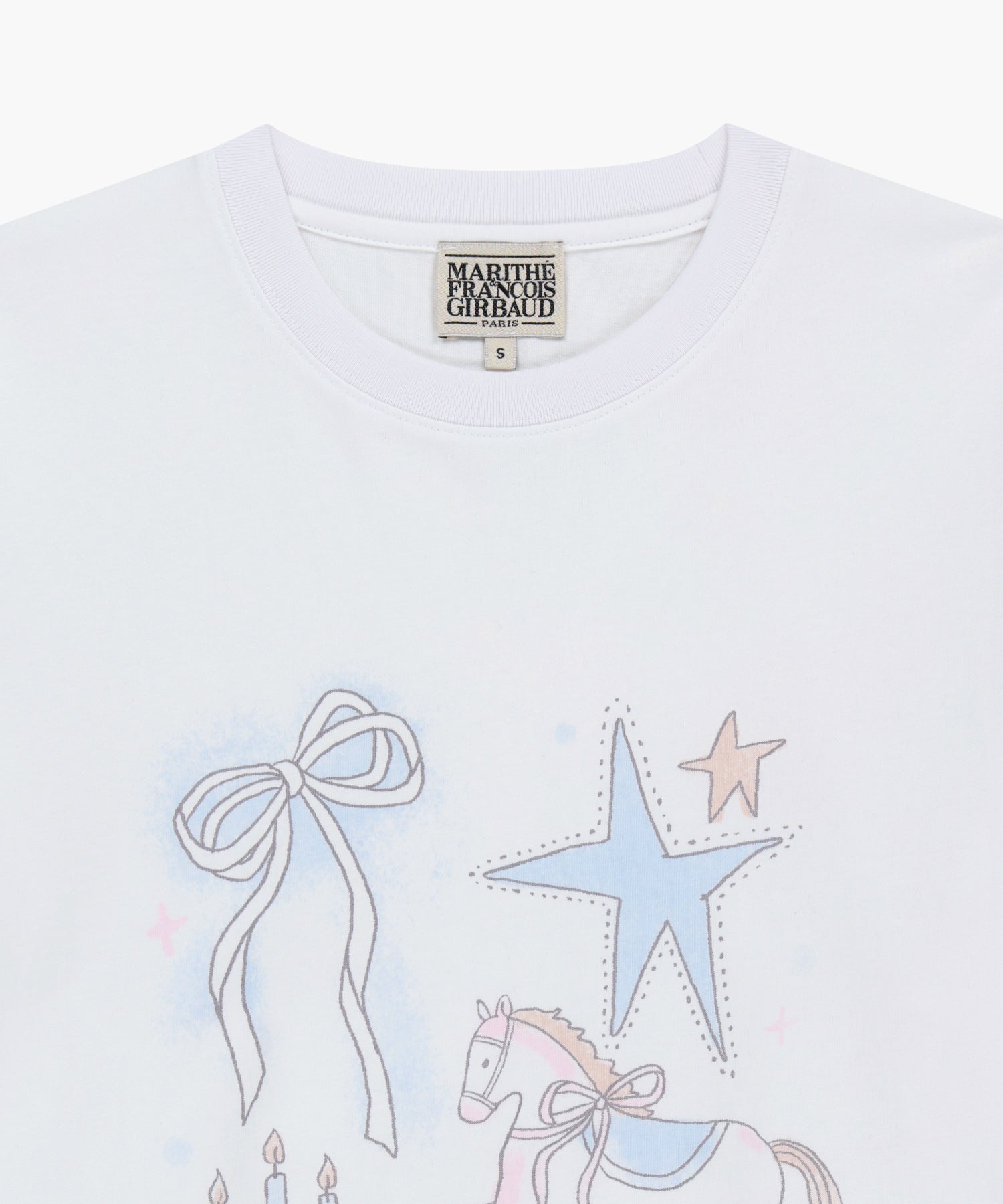 Marithe & Francois Girbaud - Unicorn Graphic Oversized Tee (White) product image 8 | TRAB K-Fashion Australia