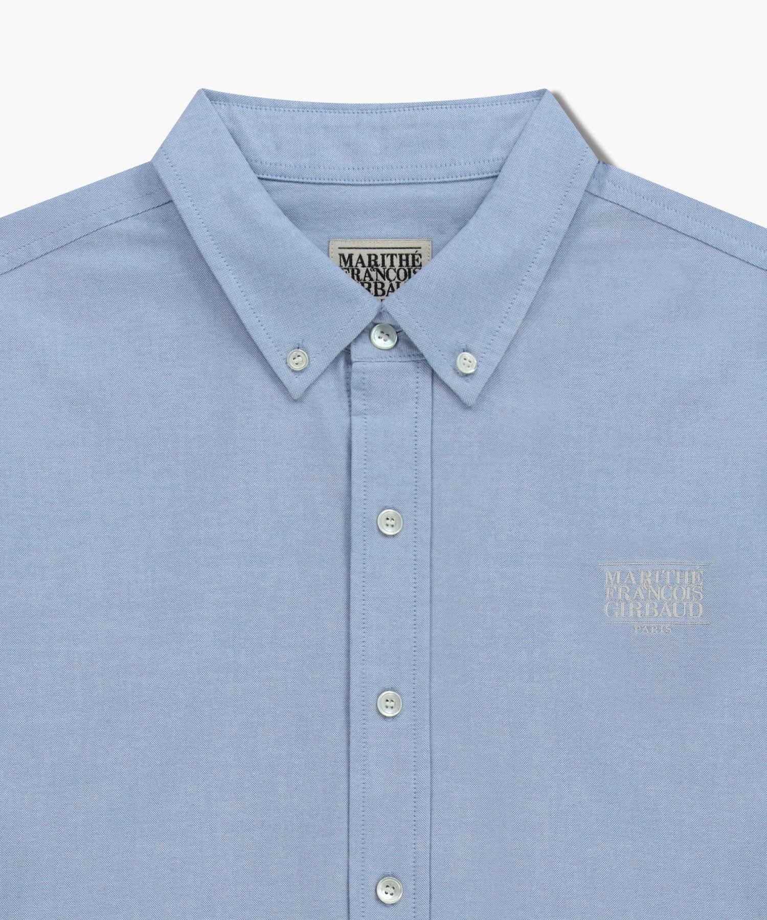 Marithe & Francois Girbaud - Oversized Oxford Shirt (Sky Blue) product image 8 | TRAB K-Fashion Australia