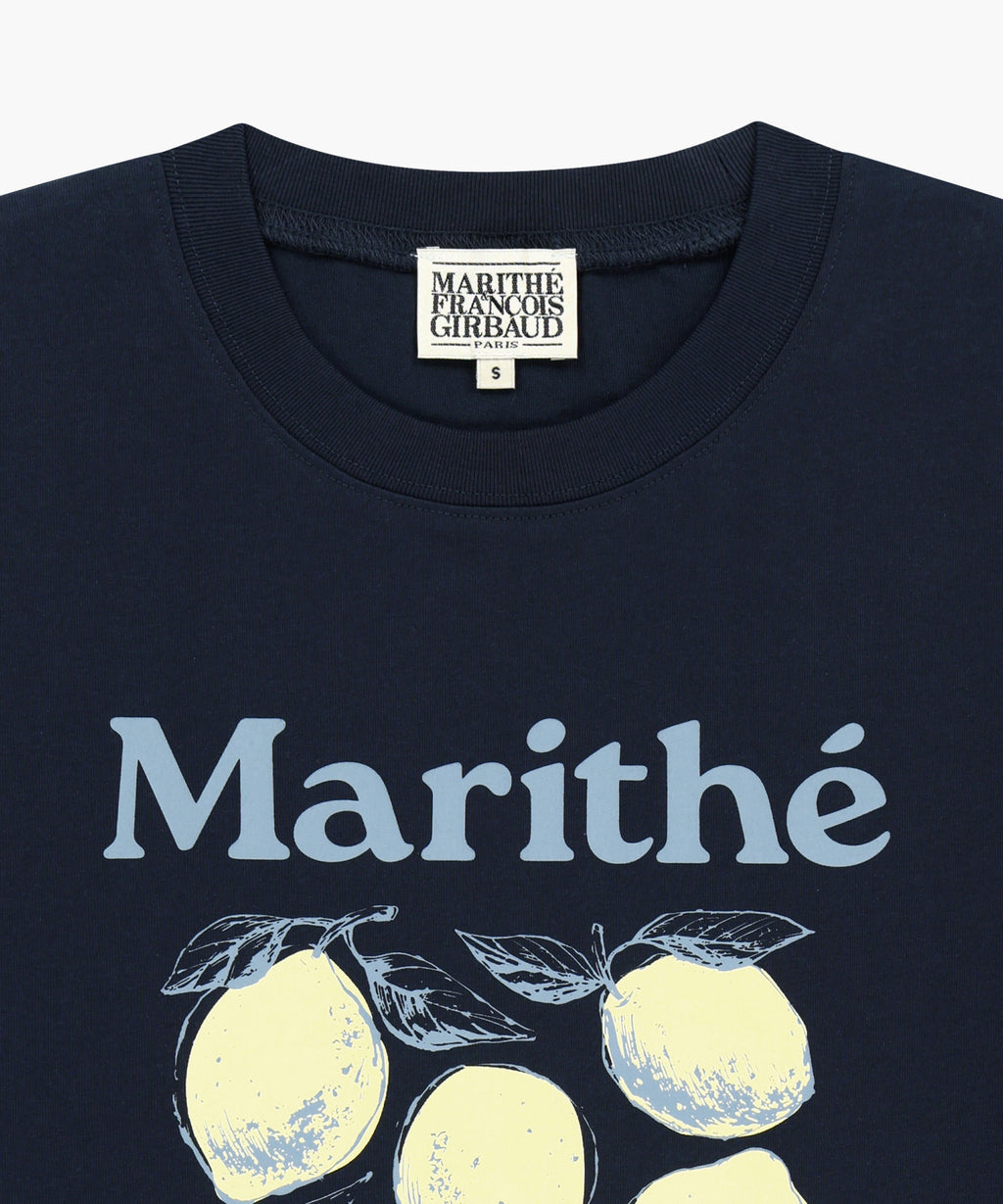 Marithe & Francois Girbaud - Aerocool Lemon Graphic Tee (Navy) product image 8 | TRAB K-Fashion Australia