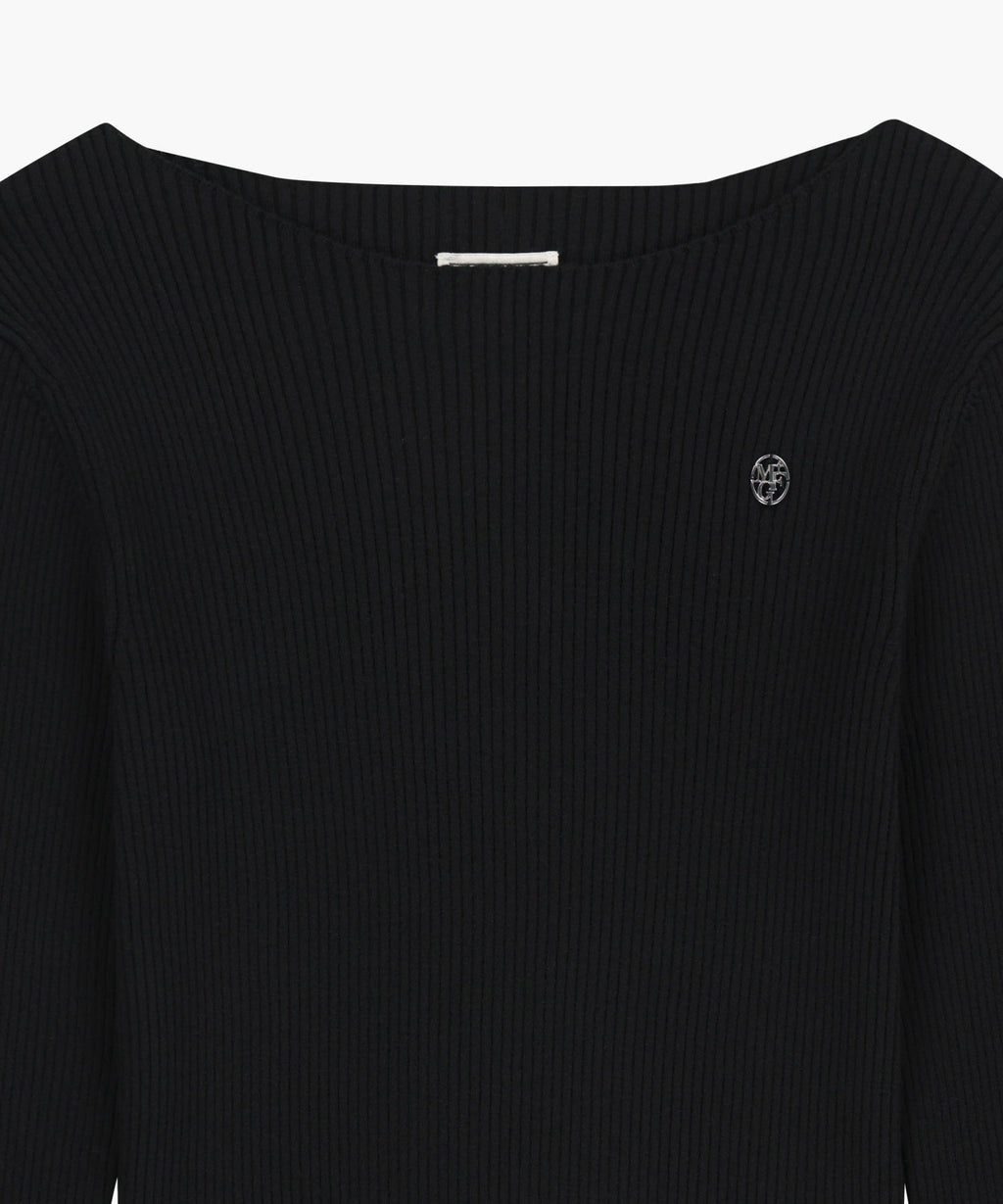 Marithe & Francois Girbaud - Muffler Set Knit (Black) product image 8 | TRAB K-Fashion Australia