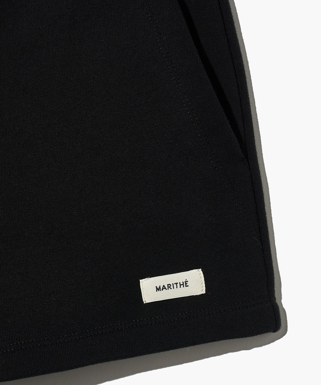 Marithe & Francois Girbaud - Basic Sweat Shorts (Black) product image 8 | TRAB K-Fashion Australia