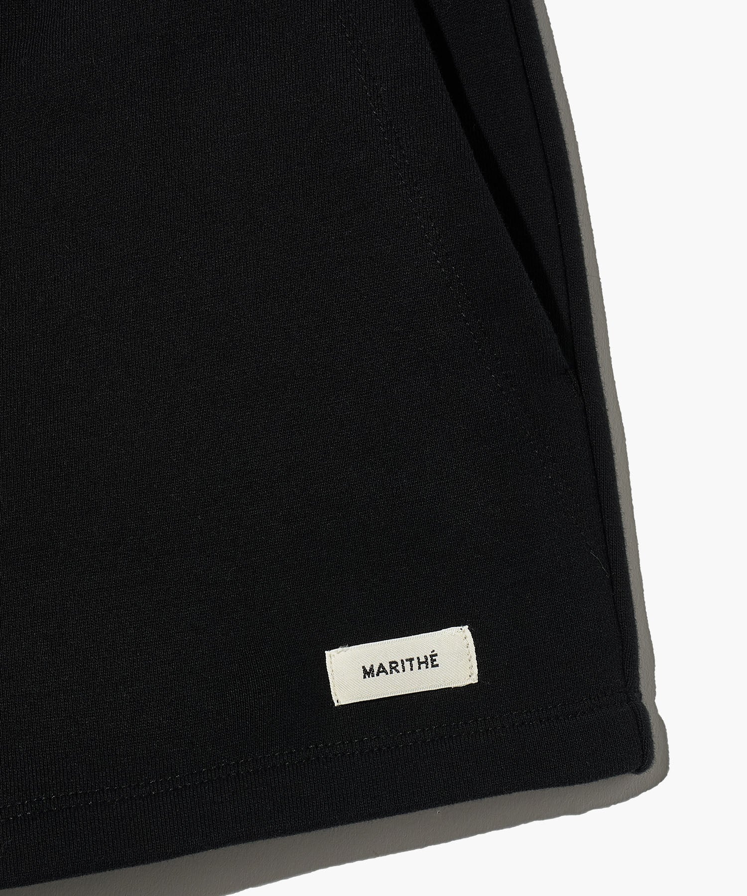 Marithe & Francois Girbaud - Basic Sweat Shorts (Black) product image 8 | TRAB K-Fashion Australia