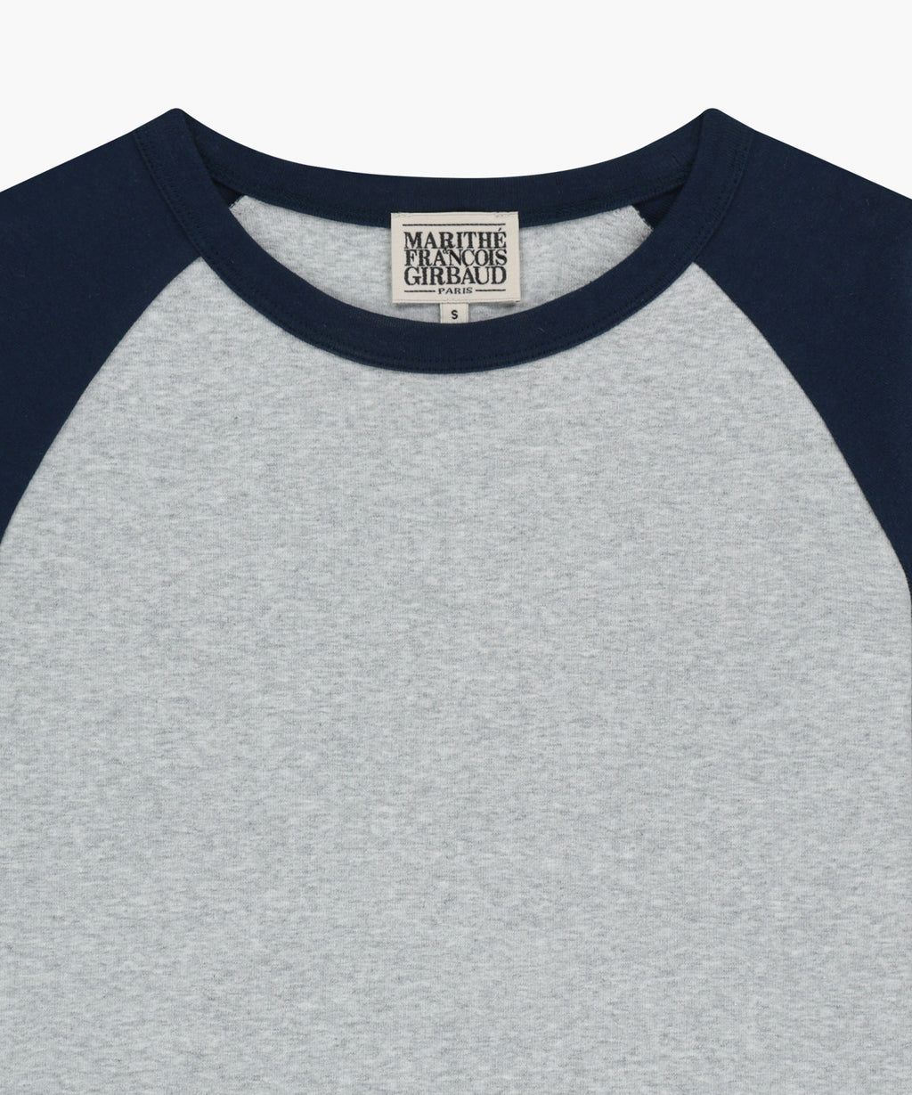 Marithe & Francois Girbaud - Basic Crop Long Sleeve (Heather Gray) product image 8 | TRAB K-Fashion Australia