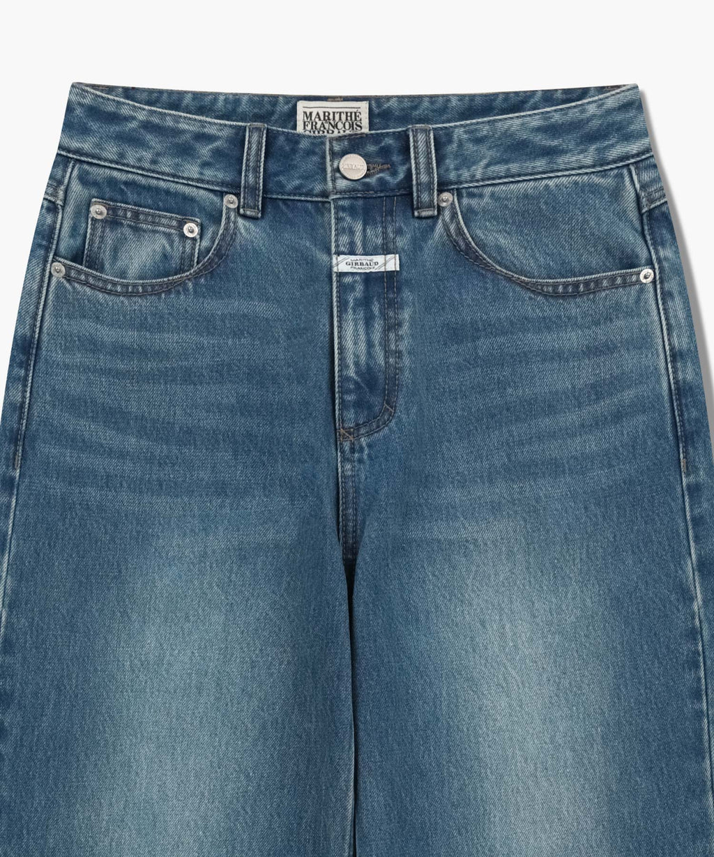 Marithe & Francois Girbaud - Wide Denim Pants (Blue) product image 9 | TRAB K-Fashion Australia