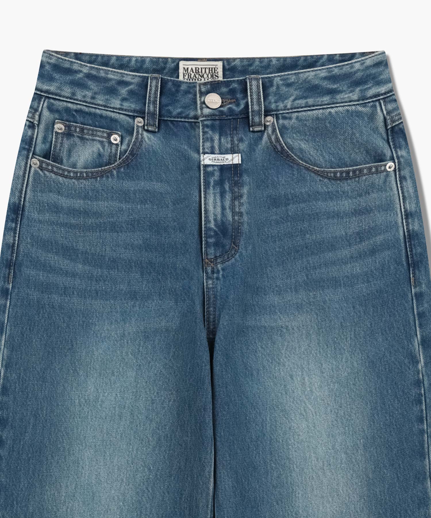 Marithe & Francois Girbaud - Wide Denim Pants (Blue) product image 9 | TRAB K-Fashion Australia