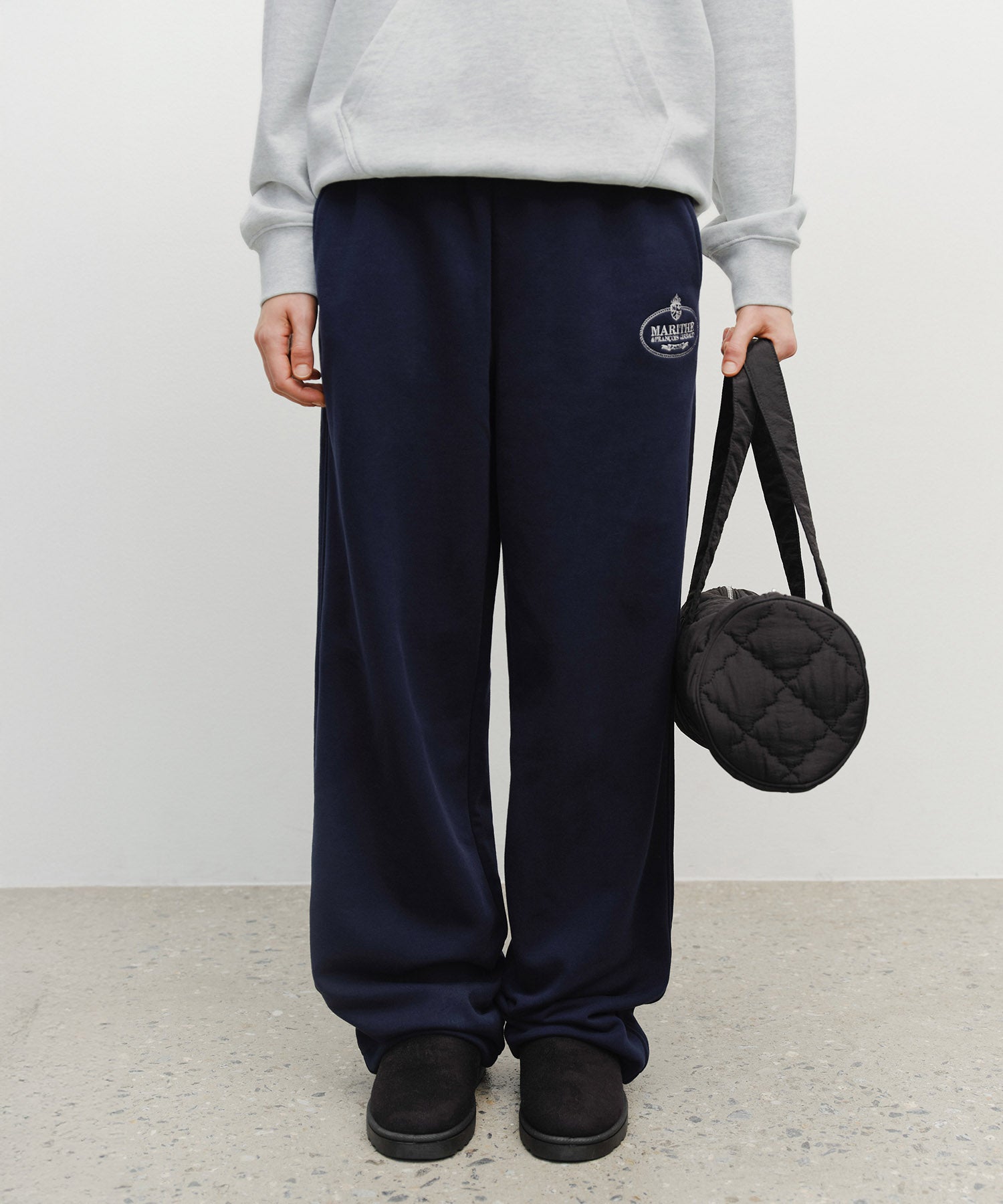 Marithe & Francois Girbaud - Classic Logo Padding Duffle Bag (Black) product image 8 | TRAB K-Fashion Australia
