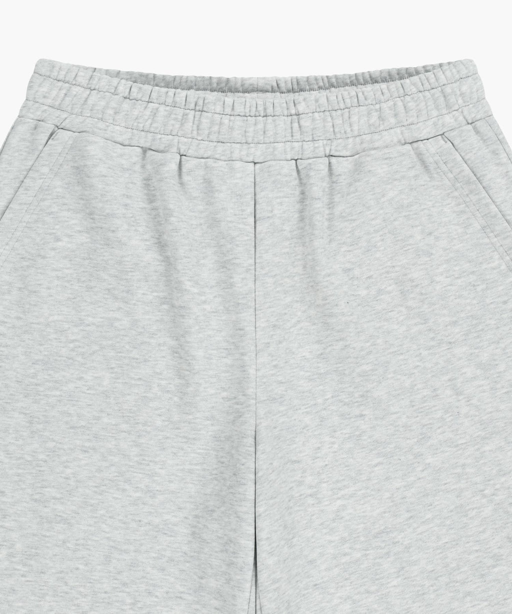 Marithe & Francois Girbaud - Embo Logo Bermuda Sweat Shorts (Light Heather Gray) product image 8 | TRAB K-Fashion Australia