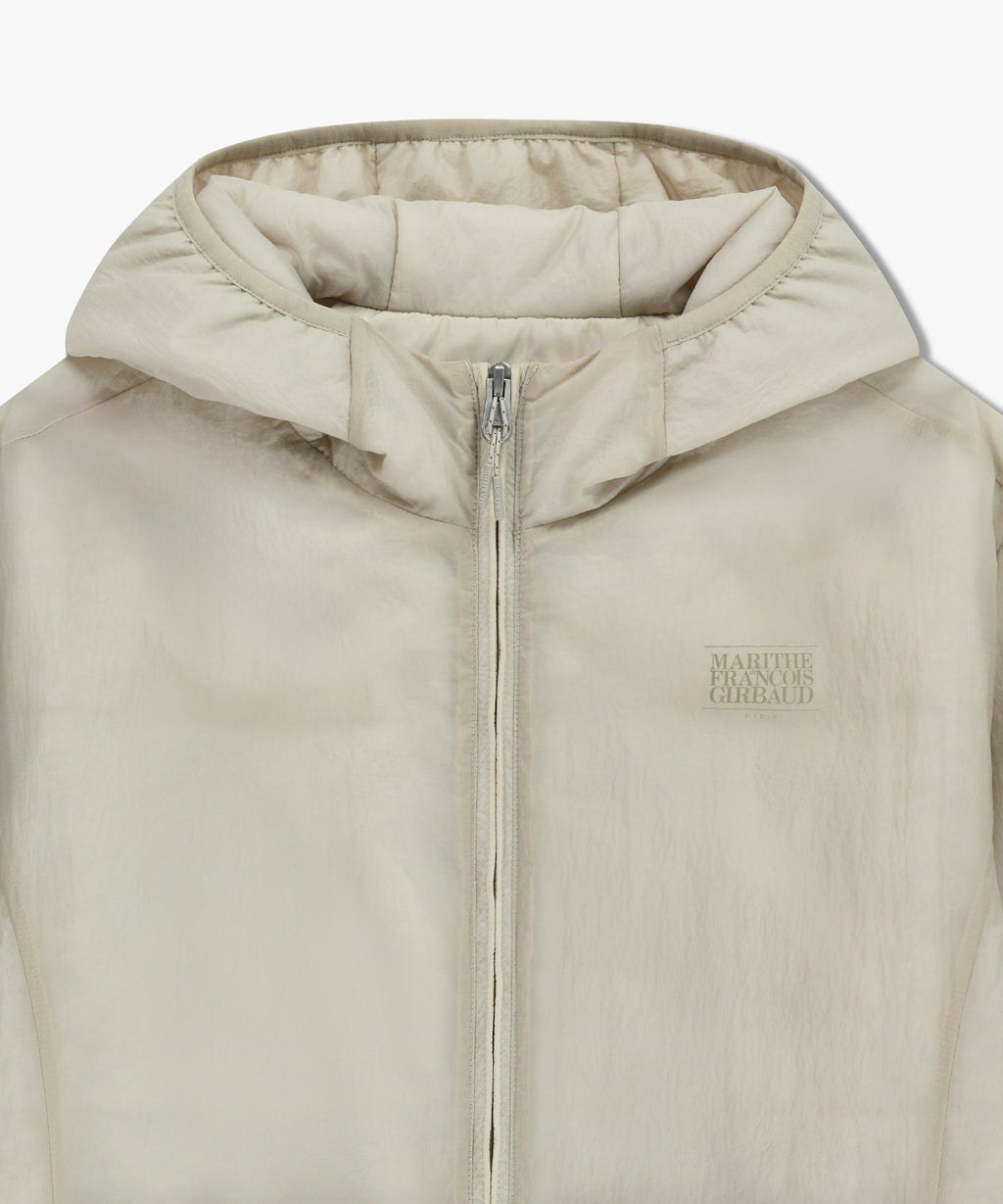 Marithe & Francois Girbaud - Marithe Sport Hooded Padded Jacket (Light Beige) product image 8 | TRAB K-Fashion Australia