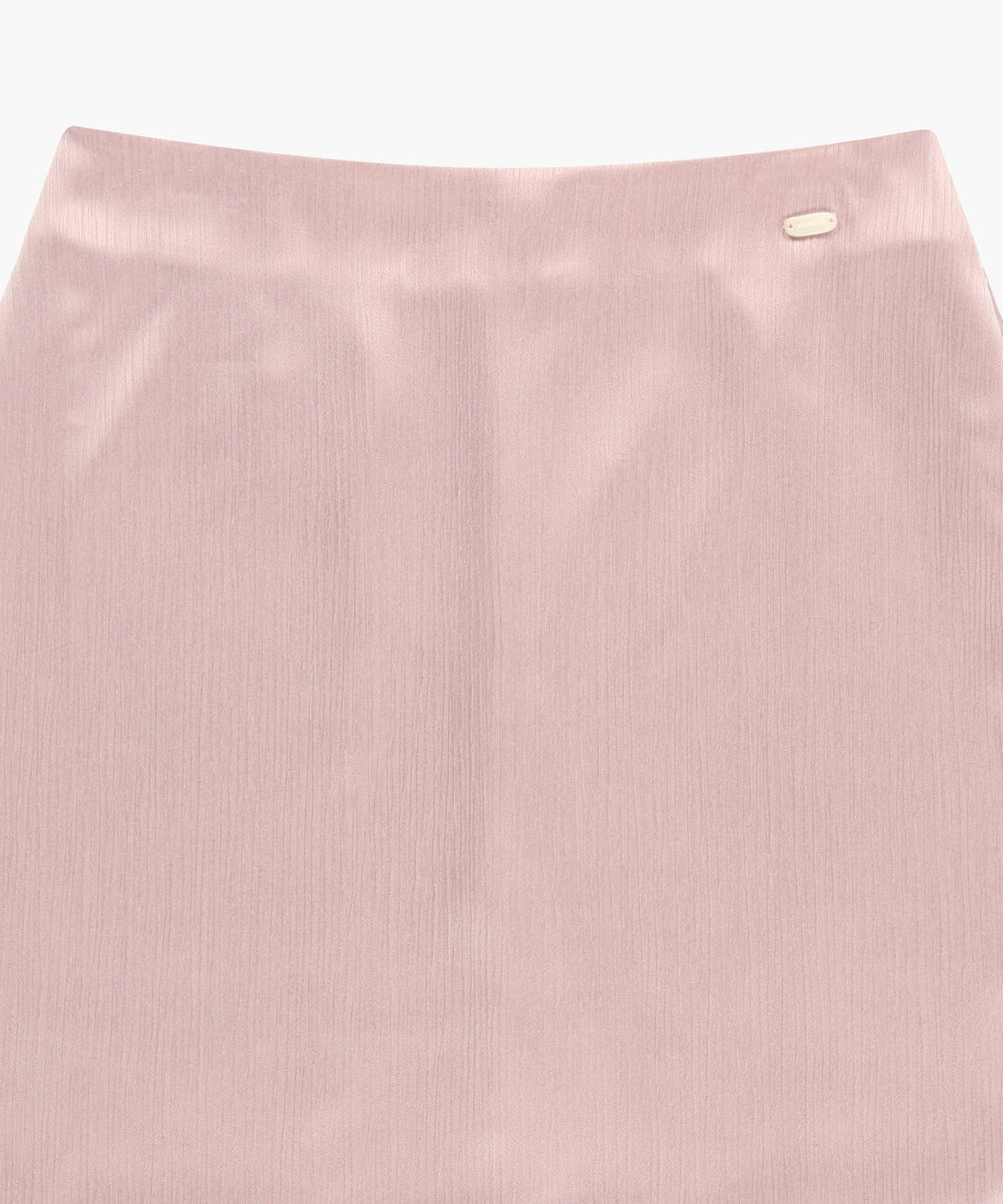 Marithe & Francois Girbaud - Satin Skirt (Light Pink) product image 8 | TRAB K-Fashion Australia
