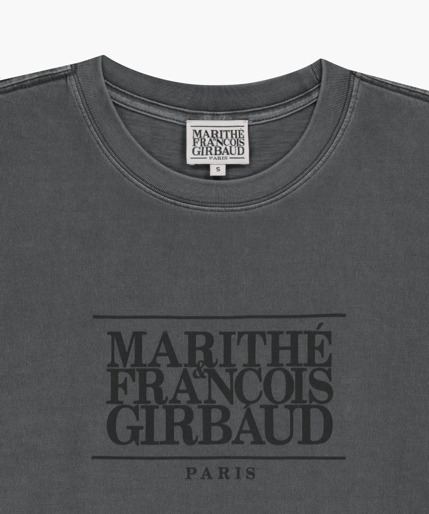 Marithe & Francois Girbaud - Classic Logo Tee (Charcoal) product image 8 | TRAB K-Fashion Australia