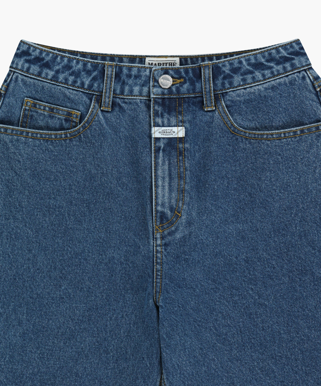 Marithe & Francois Girbaud - Carpenter Denim Shorts (Blue) product image 8 | TRAB K-Fashion Australia