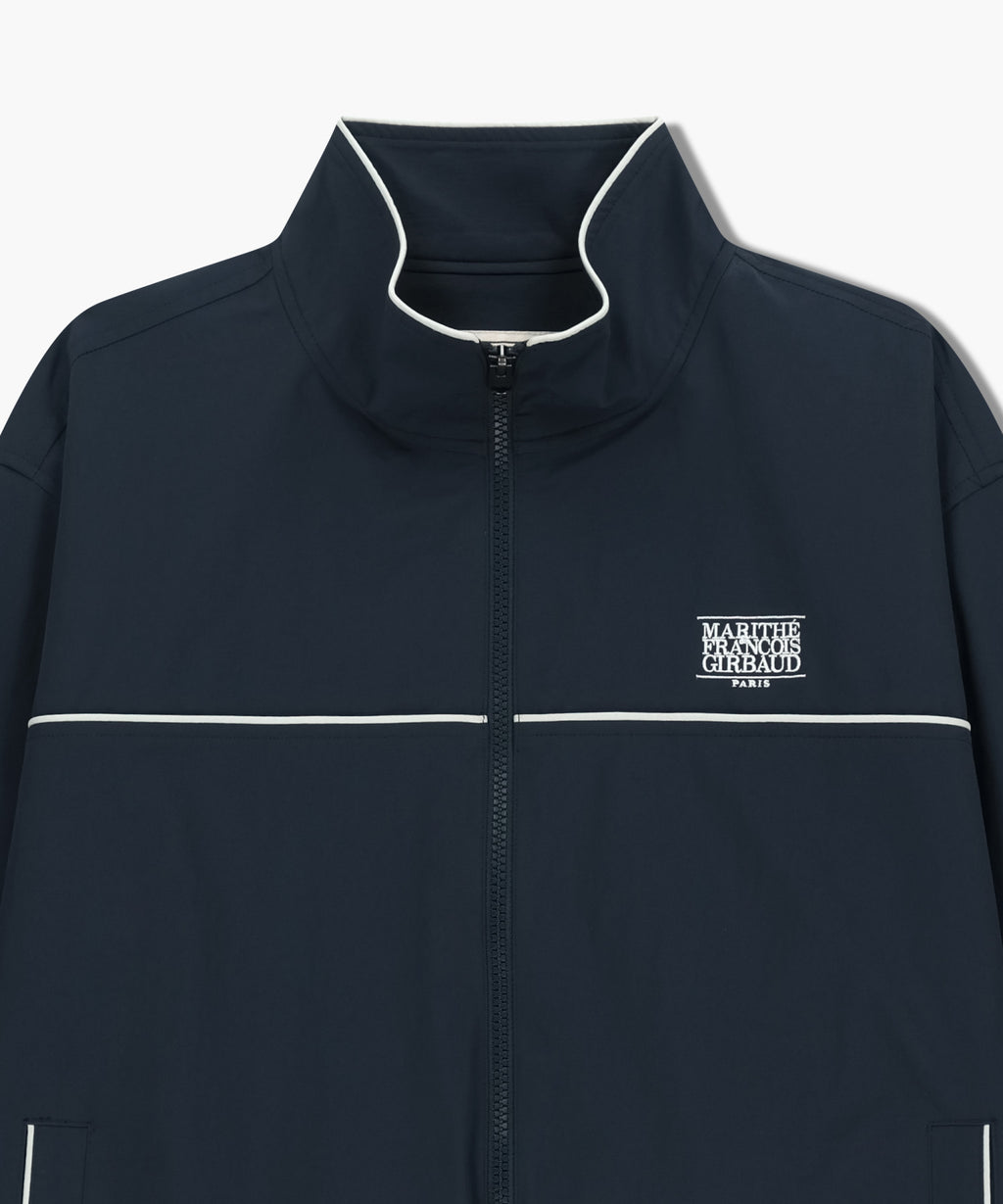 Marithe & Francois Girbaud - Marithe Sport Nylon Track Zip-up Jacket (Navy) product image 8 | TRAB K-Fashion Australia