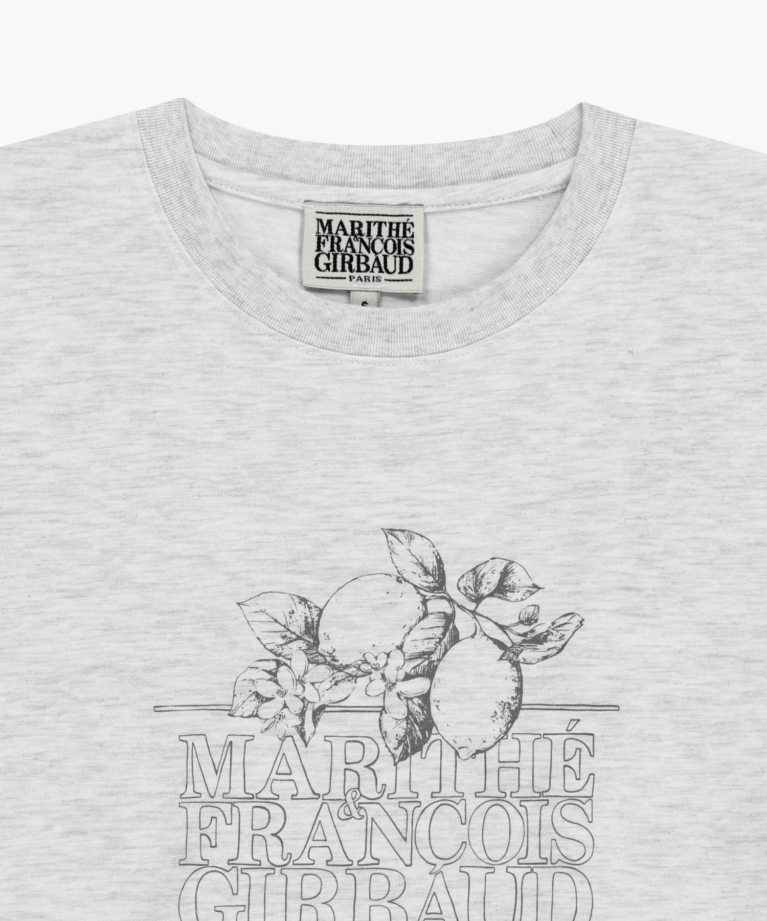 Marithe & Francois Girbaud - Aerocool Lemon Classic Logo Tee (Light Heather Gray) product image 8 | TRAB K-Fashion Australia