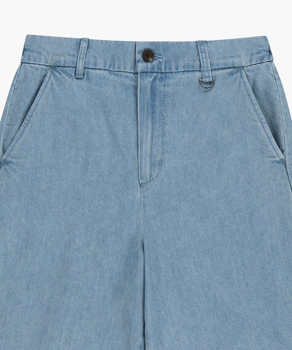 Marithe & Francois Girbaud - Marine Denim Easy Shorts (Light Blue) product image 8 | TRAB K-Fashion Australia
