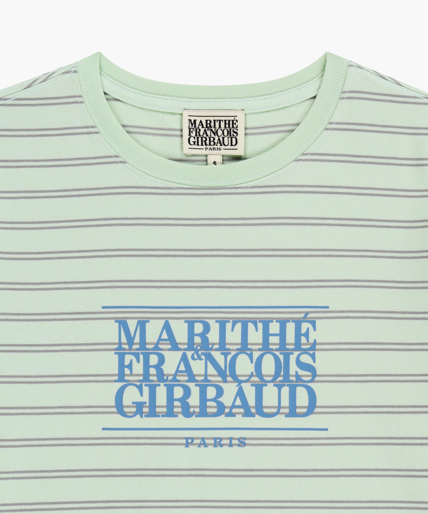 Marithe & Francois Girbaud - Classic Logo Crop Tee (Light Mint) product image 8 | TRAB K-Fashion Australia